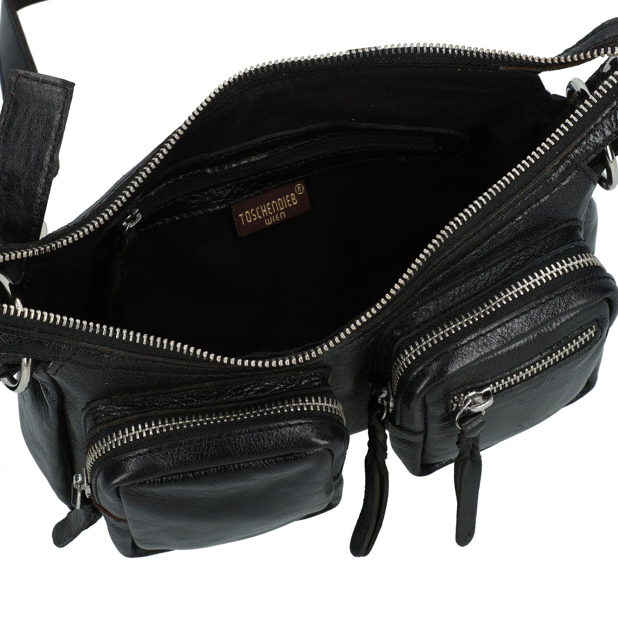 Taschendieb Wien Umhängetasche Salvatorgasse, Leder