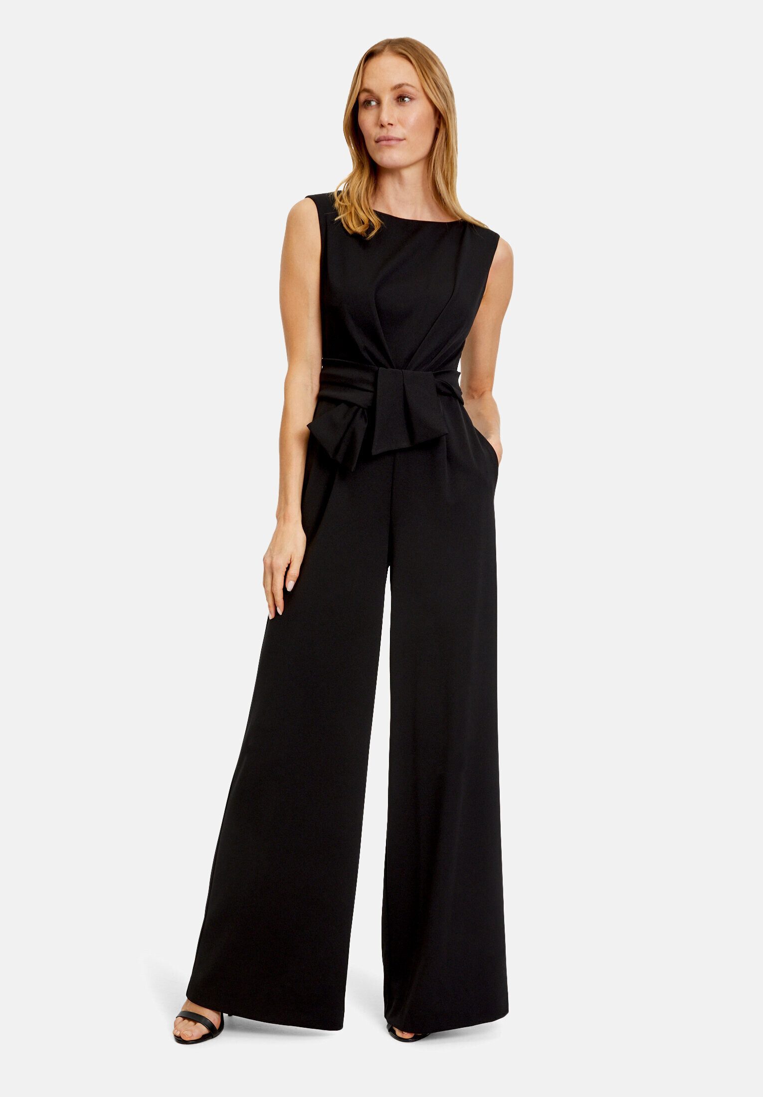 Vera Mont Overall Damen mit weitem Bein (1-tlg) Bunddetail