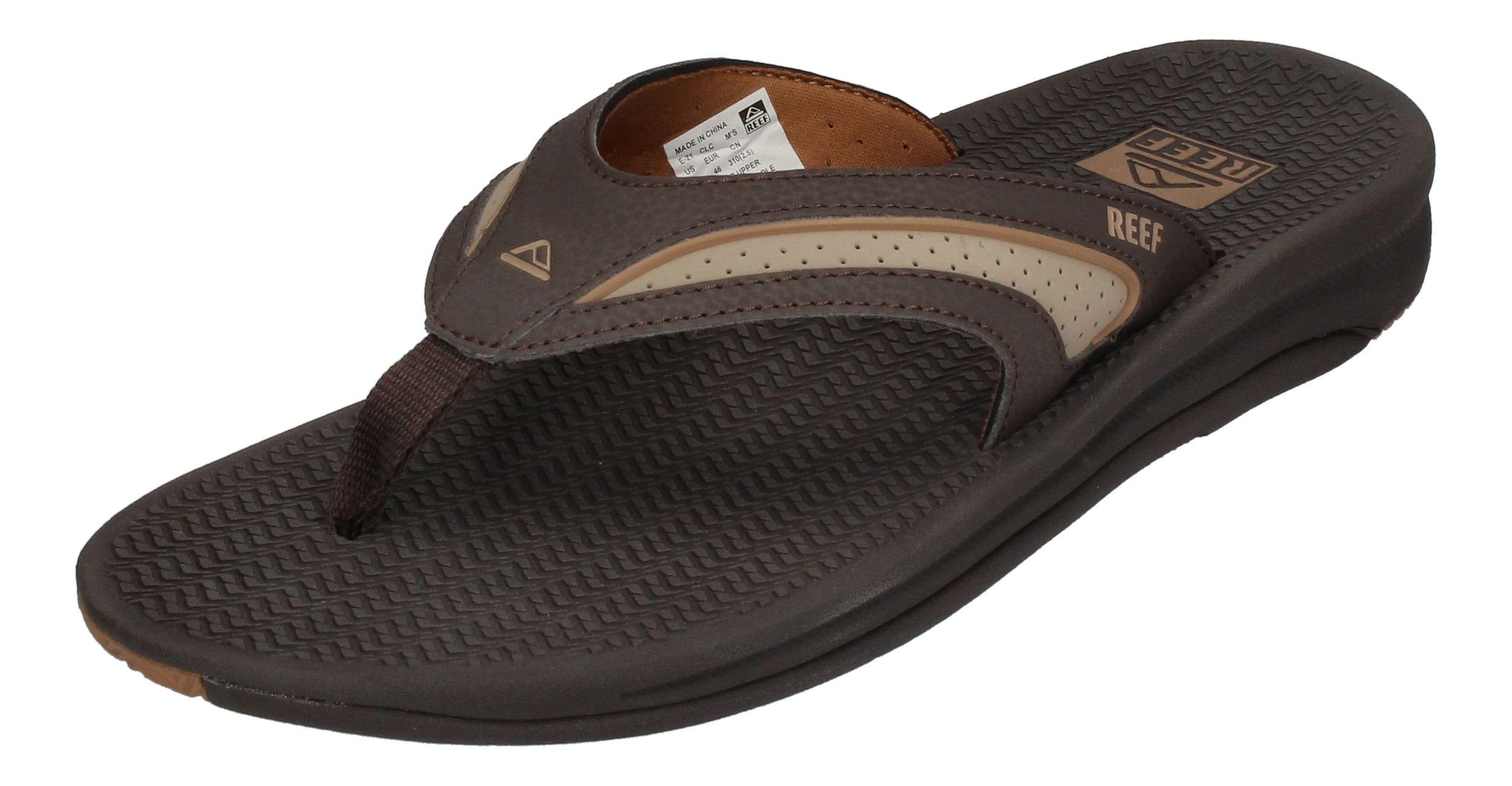 Reef Flex Zehentrenner Dark Brown Tan günstig online kaufen