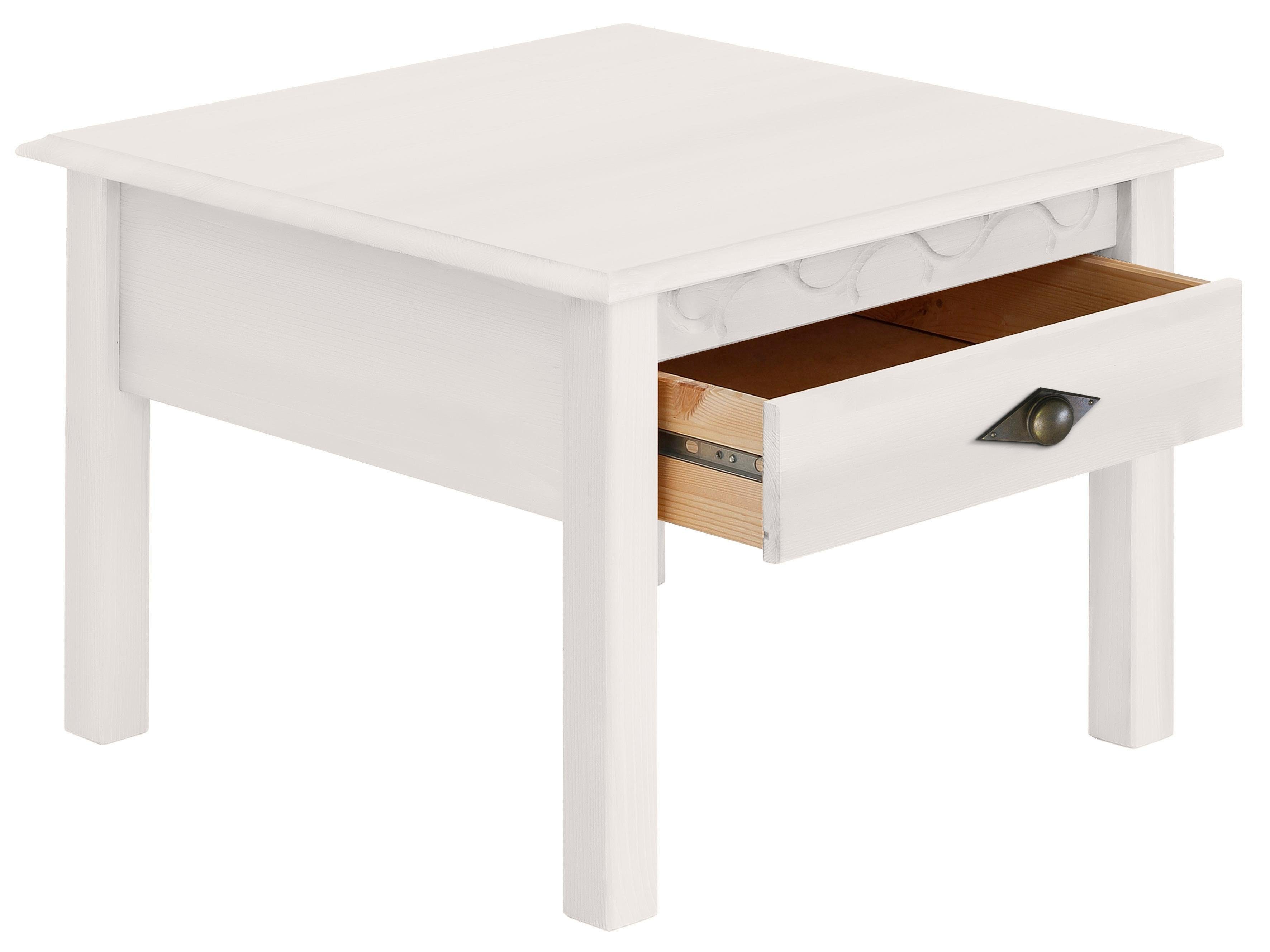 OTTO home Couchtisch Laura (Couchtisch, Wohnzimmertisch, OTTOs Choice), 60/60 cm, mit einer Schublade, zusätzlicher Stauraum – Bild 4 von 5