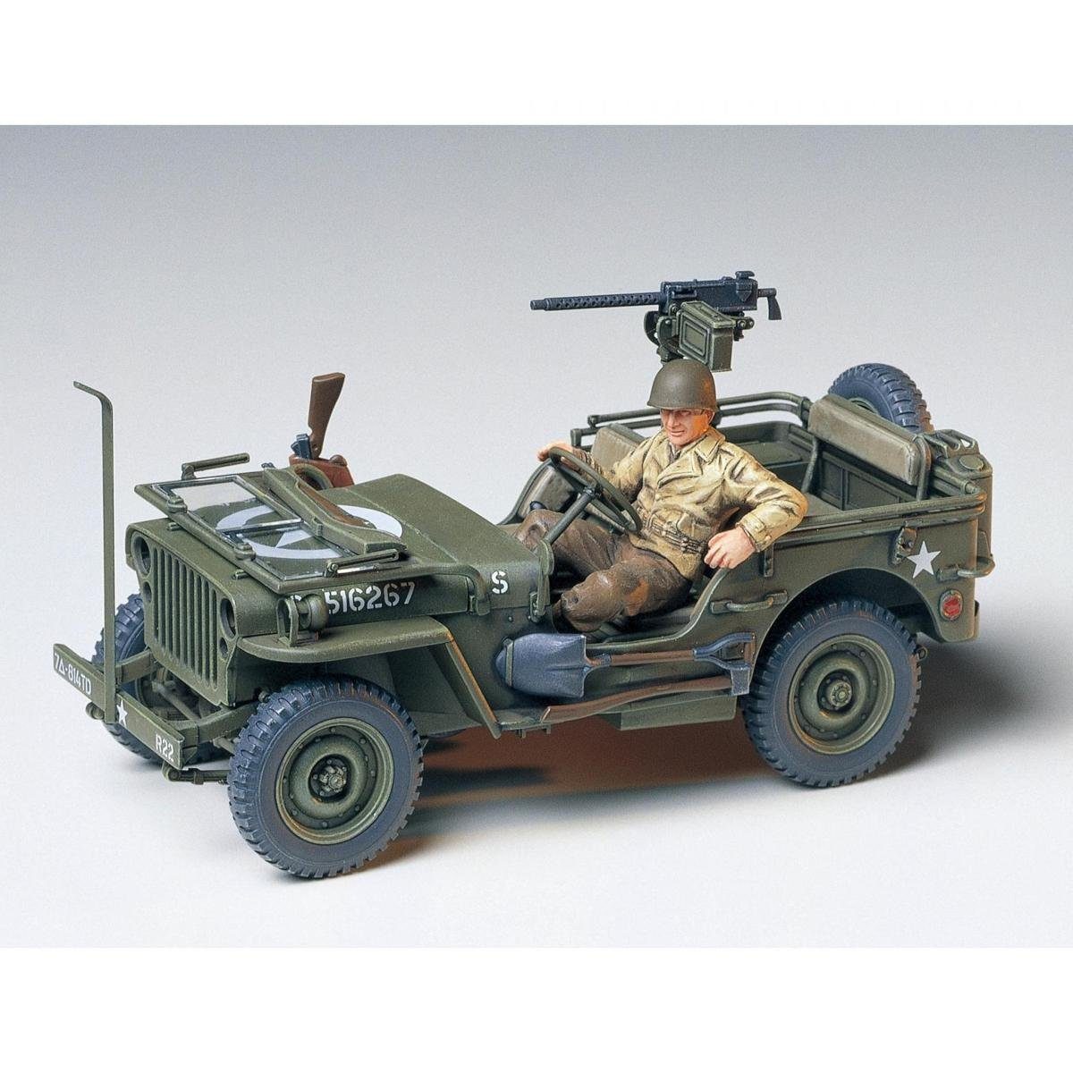 Tamiya Modellbausatz 300035219 - Modellbausatz,1:35 US Willys Jeep MB 4x4 (1)