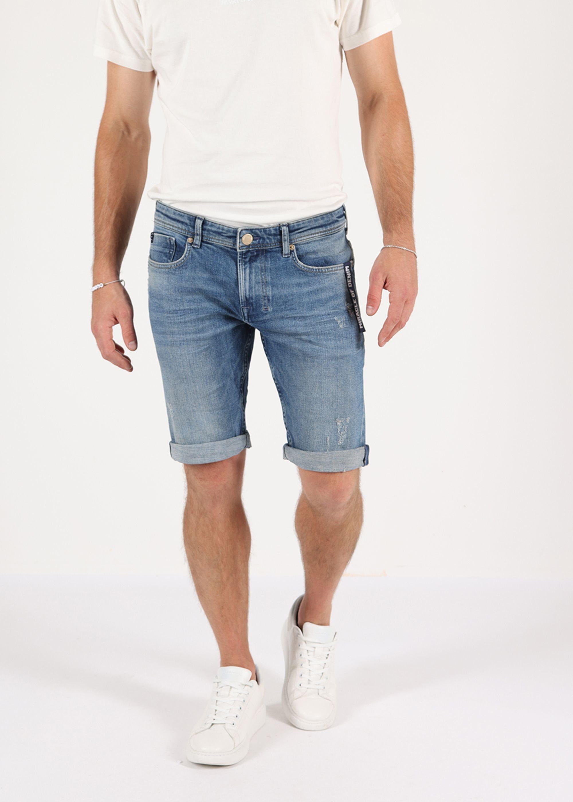 Miracle of Denim Jeansshorts 2883 Reteam Blue