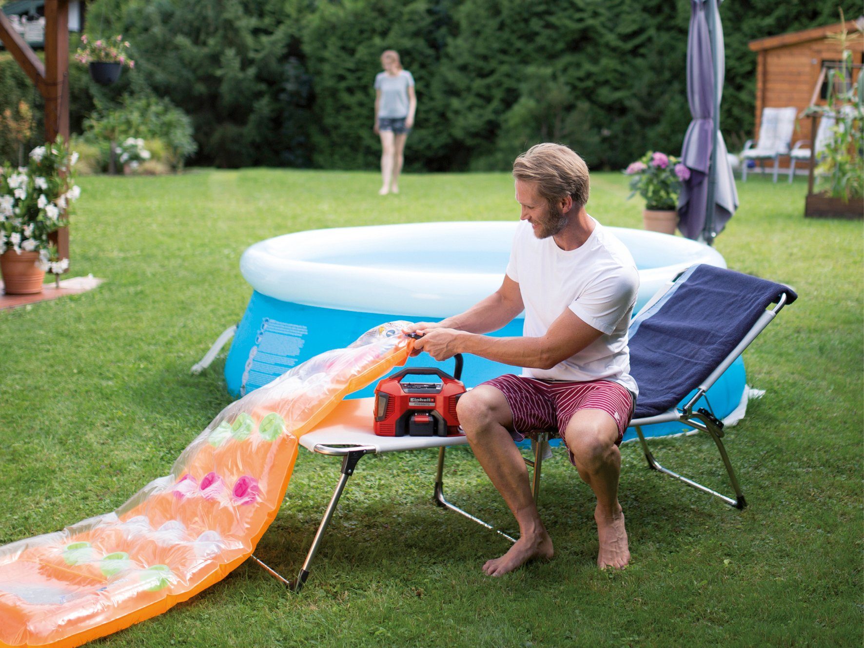 Einhell Kompressor Pressito, 90 W, max. 11 bar, 20 l, Power X-Change, Inkl. günstig online kaufen