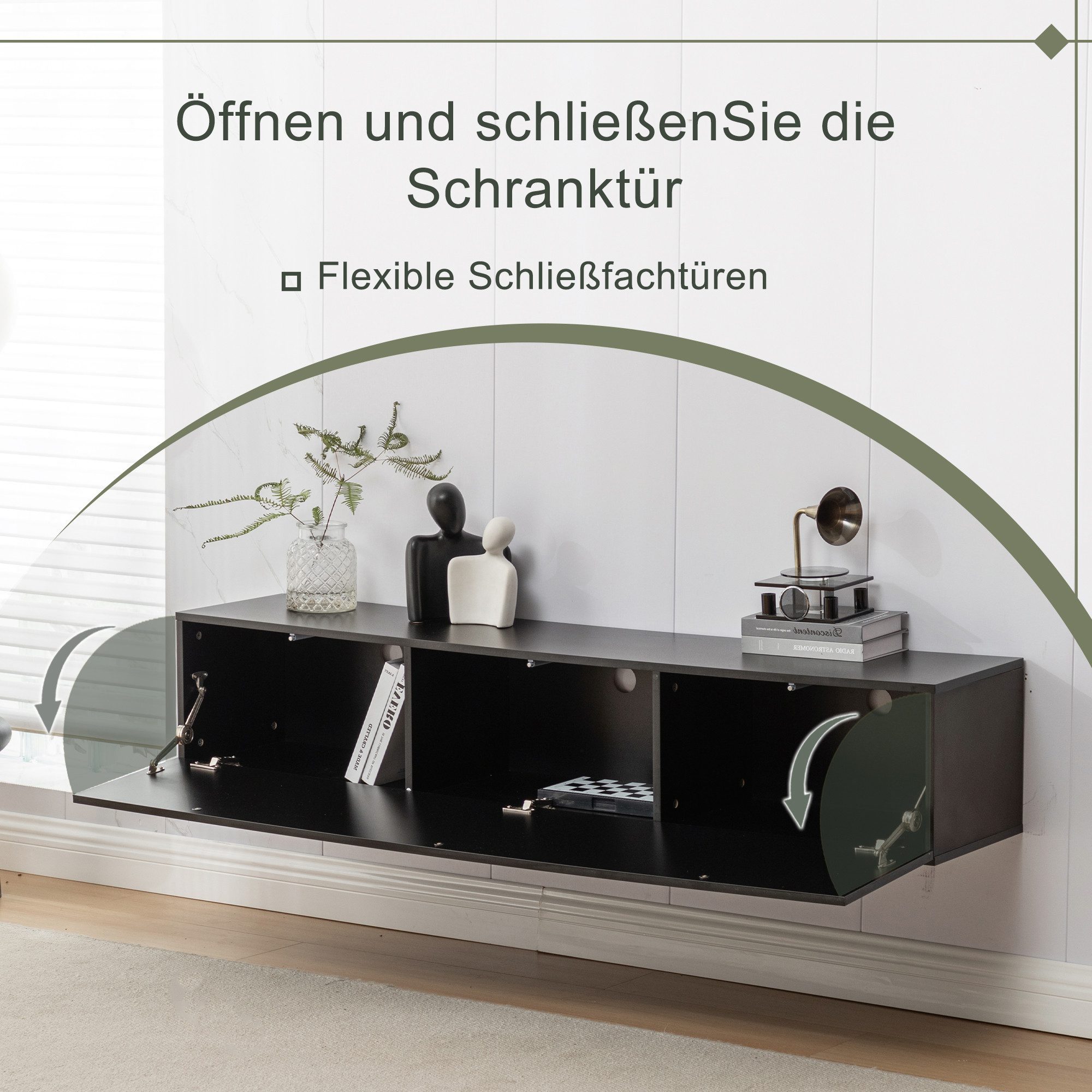 Thanaddo TV-Bank TV Schrank, Lowboard Fernsehschrank günstig online kaufen