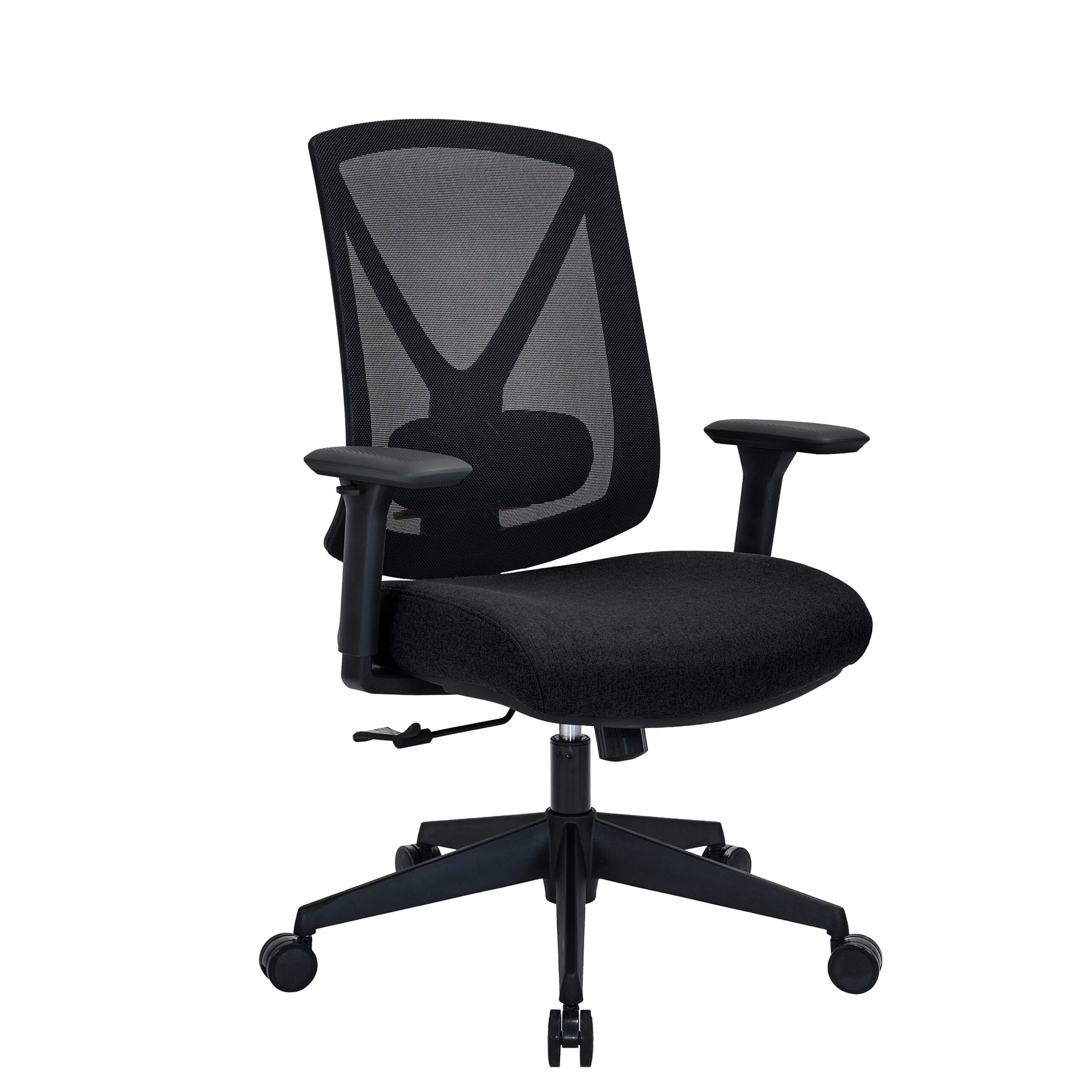 hjh OFFICE Drehstuhl Profi Bürostuhl Mirou Stoff / Netzstoff (1 St), Ergonomischer Chefsessel, Schreibtischstuhl höhenverstellbar