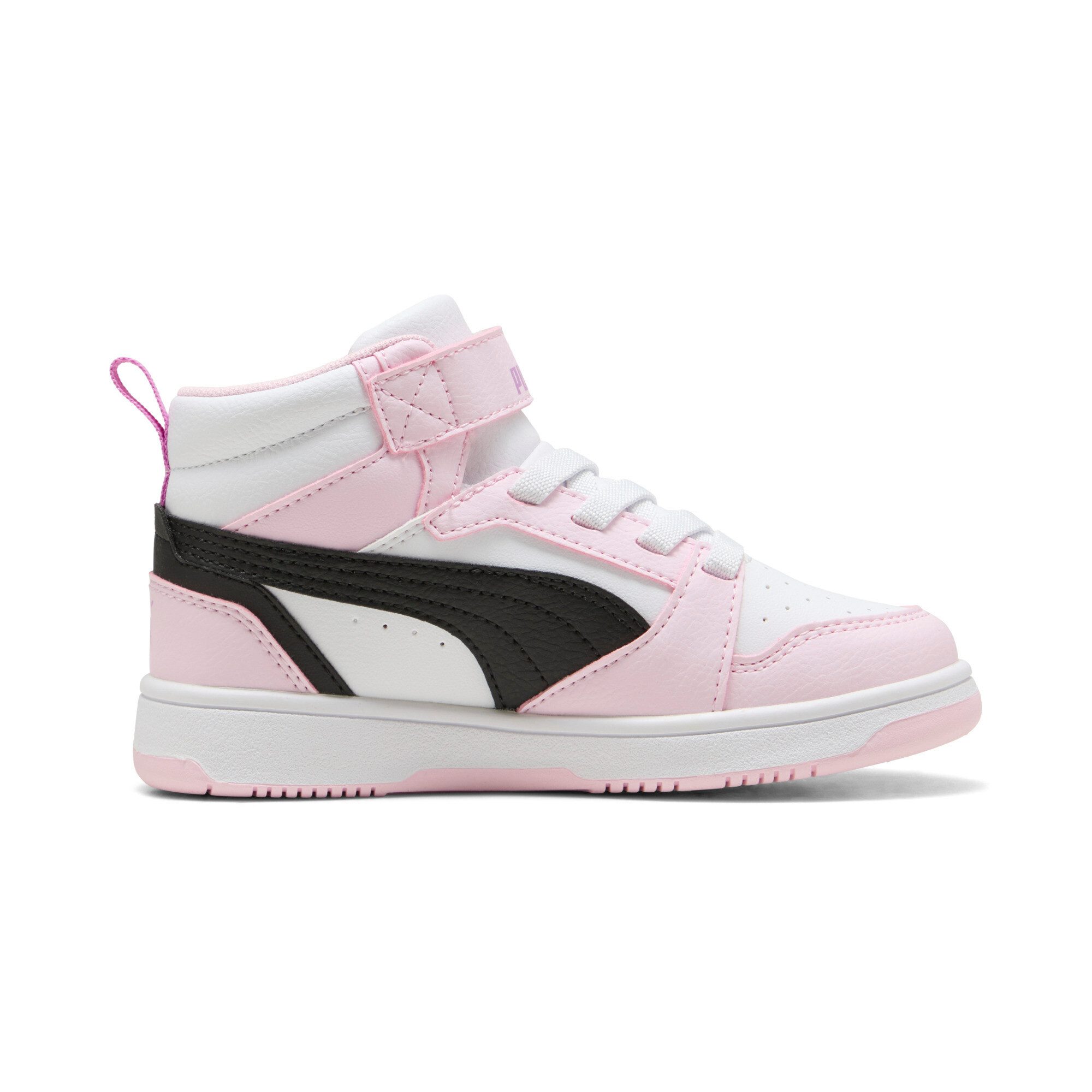 PUMA REBOUND V6 MID AC+ PS Sneaker mit leicht profilierter Gummilaufsohle, mit Klettverschluss