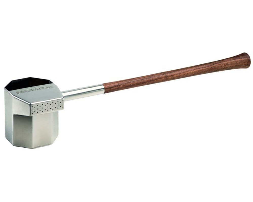 Saunagut Schöpfkelle Regenkelle® groß 550 ml mit Griff aus Nussbaum