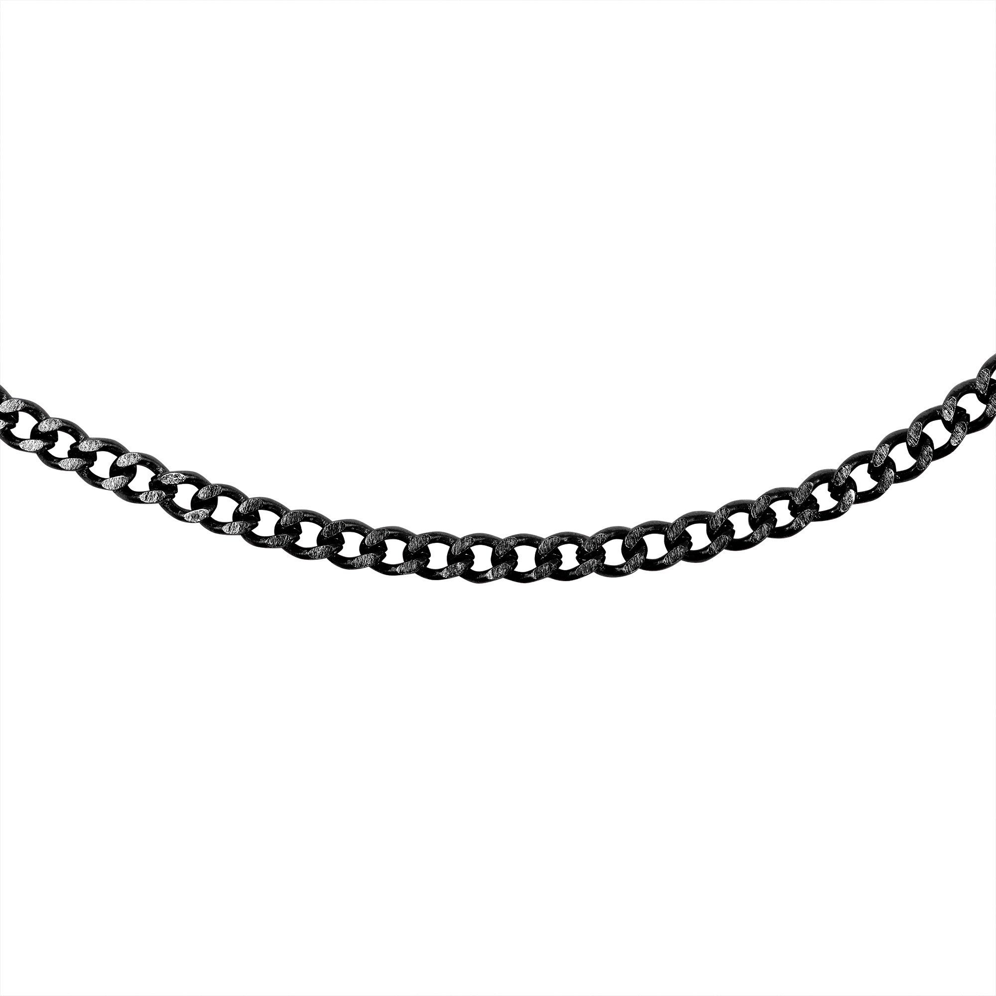 Heideman schwarz farben Theo (Armband, Männer Armband Armkette Geschenkverpackung), inkl.