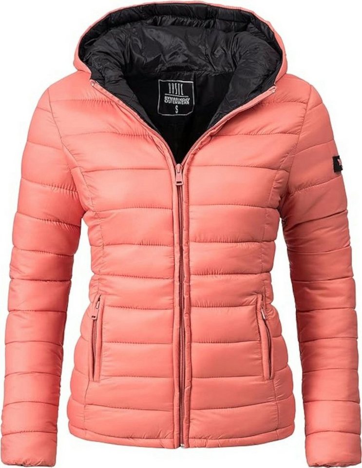 Marikoo Fahrradjacke Damen Übergangsjacke leichte Steppjacke kurz mit Kapuze  Lucy Gr. M *** BESTER PREIS ***