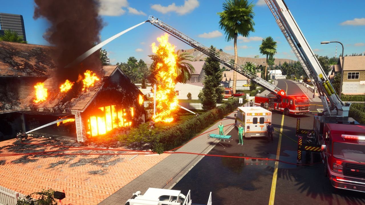 Firefighting Simulator - The Squad PlayStation 5