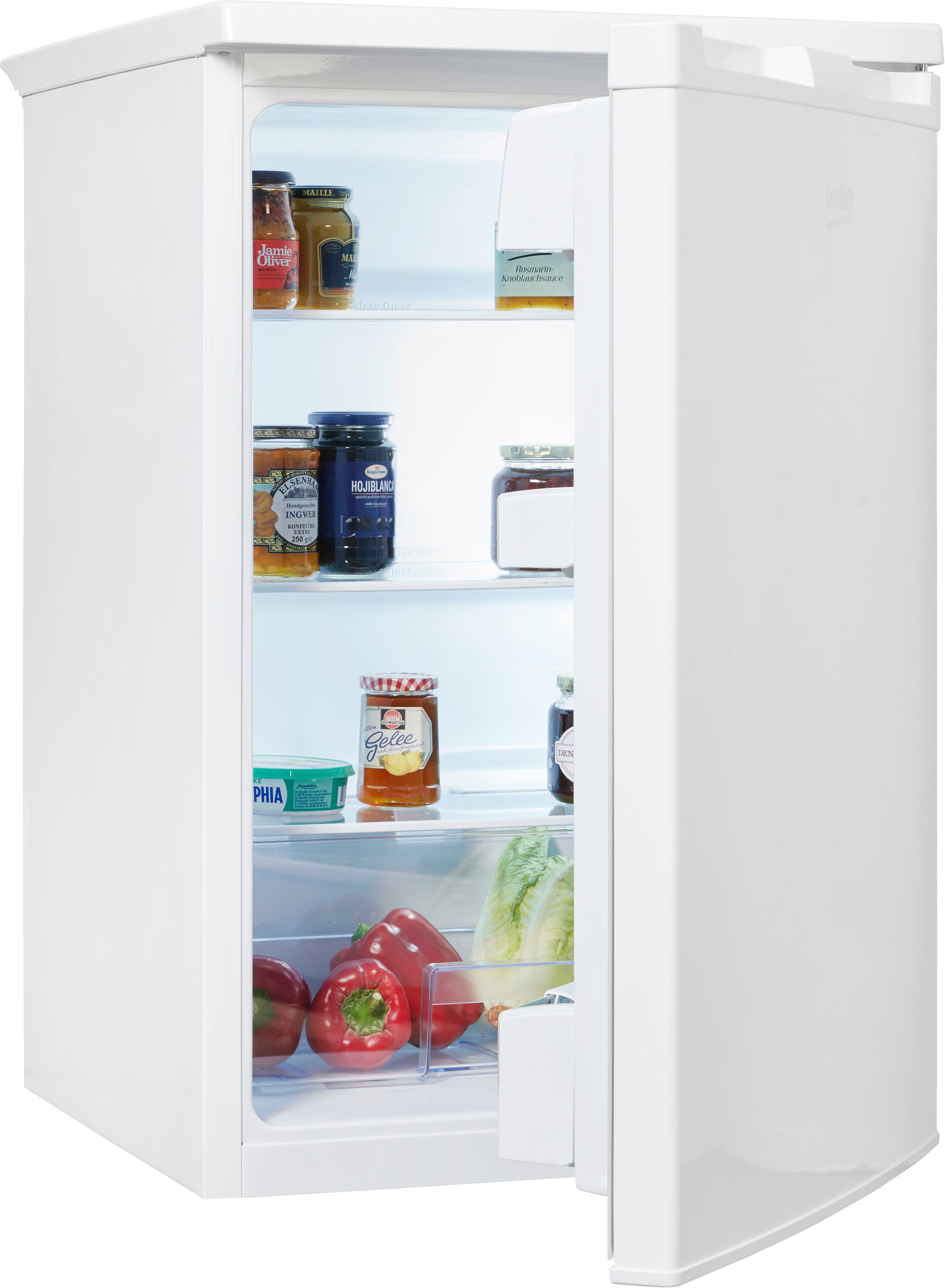 BEKO Kühlschrank TSE1424N, 84 cm hoch, 54,5 cm breit, Rauminhalt Gesamt:  130 Liter | Kühlschränke