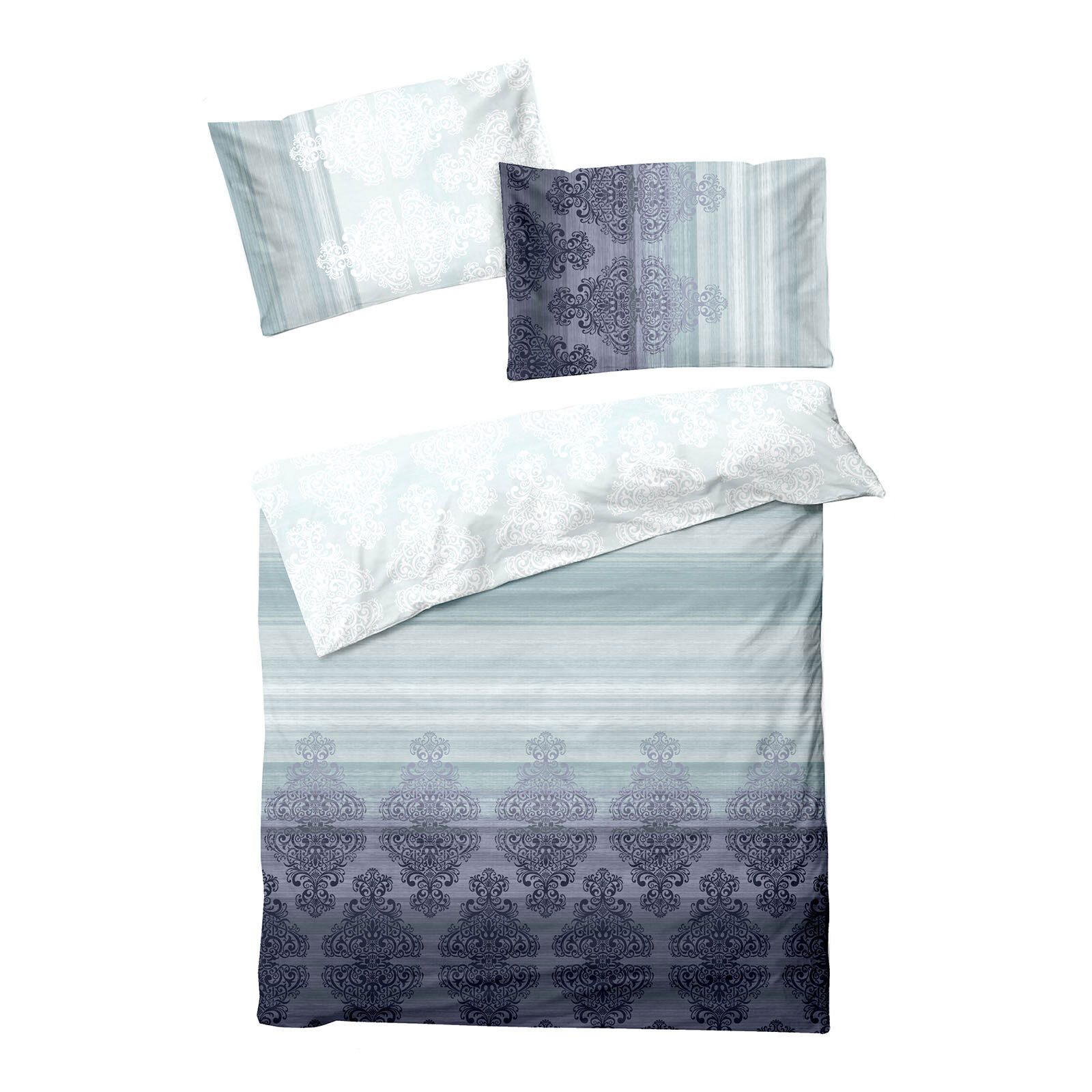 TRAUMSCHLAF Bettwäsche Aura, Biber, 2 teilig, günstig online kaufen