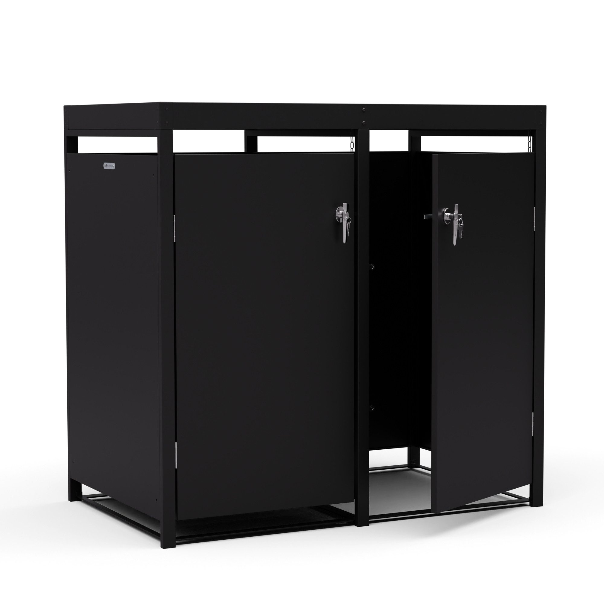 blumfeldt Mülleimer BinSafe, Mülltonnenbox Fach Treteimer Trash Bin Garbage Müll