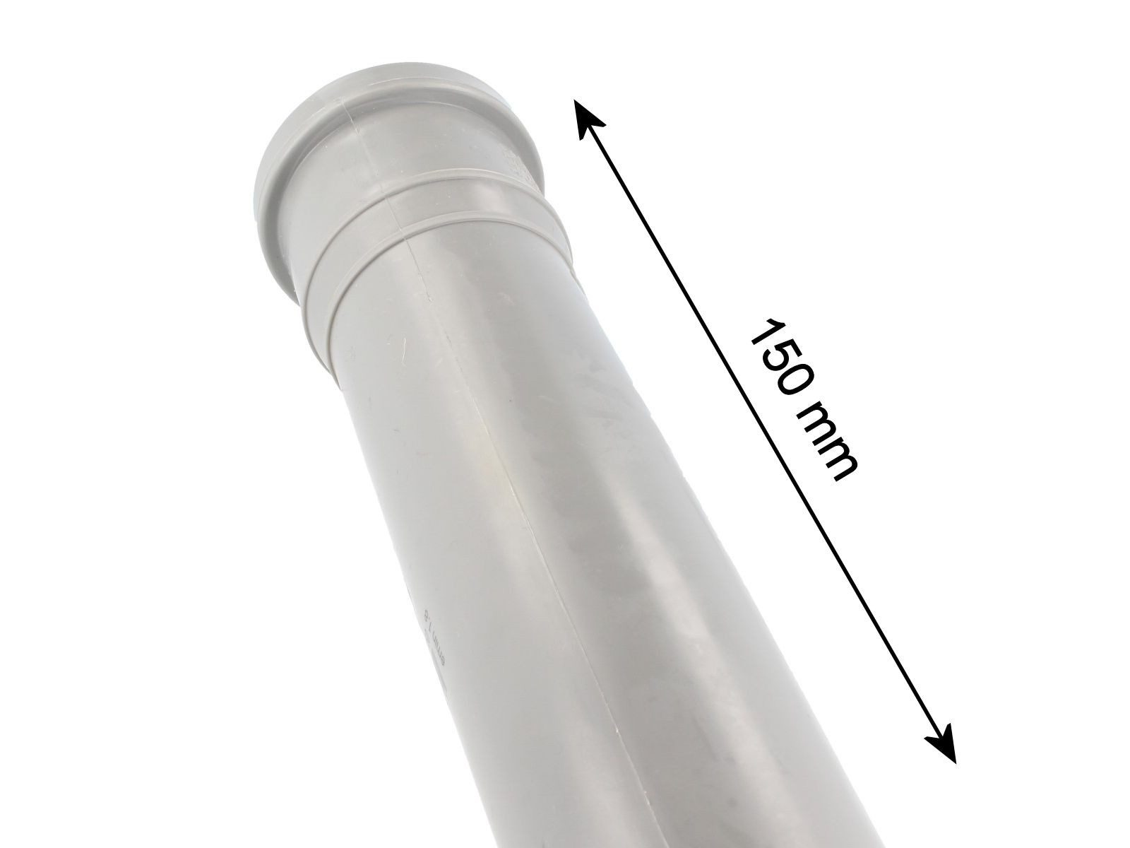 Valsir Ablaufrohr HT Rohr, mit einseitiger Steckmuffe und Gummidichtung, Ø 32 mm