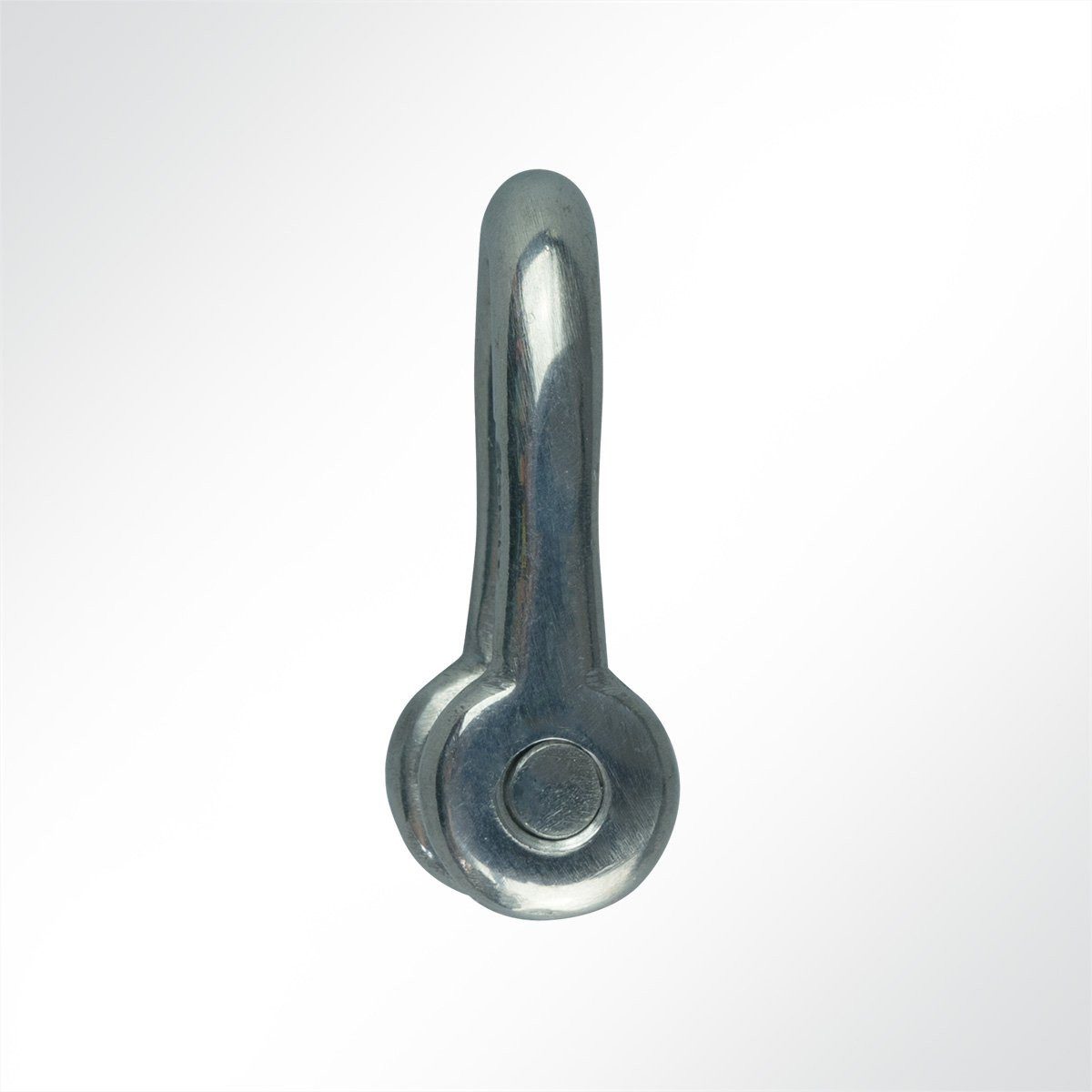 LYSEL® Zurrgurt Gerader Schäkel Verbinder mit Innenvierkantkopf Bolzen (1-St)