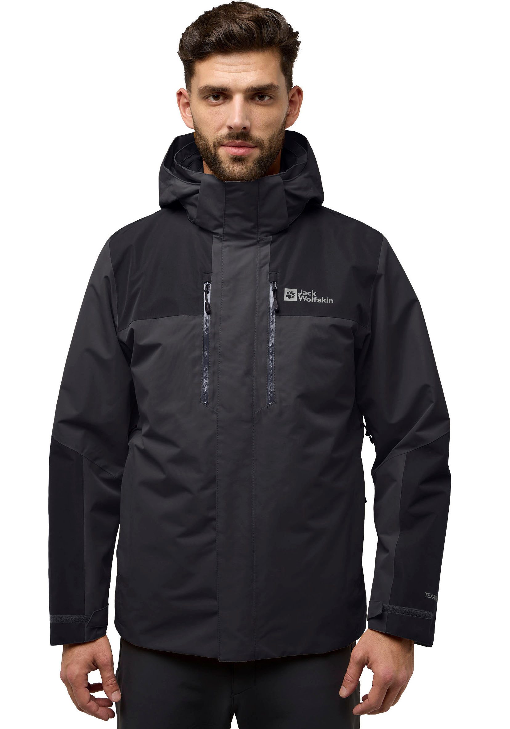 Jack Wolfskin 3-in-1-Funktionsjacke JASPER 3IN1 JKT M wasserdicht, winddich günstig online kaufen