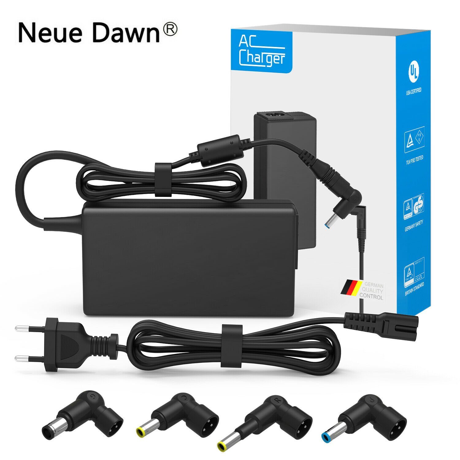 neue dawn »HP Netzteil 3.33A 4.5x3.0 (PIN) 19.5v 65w, hp Ladekabel