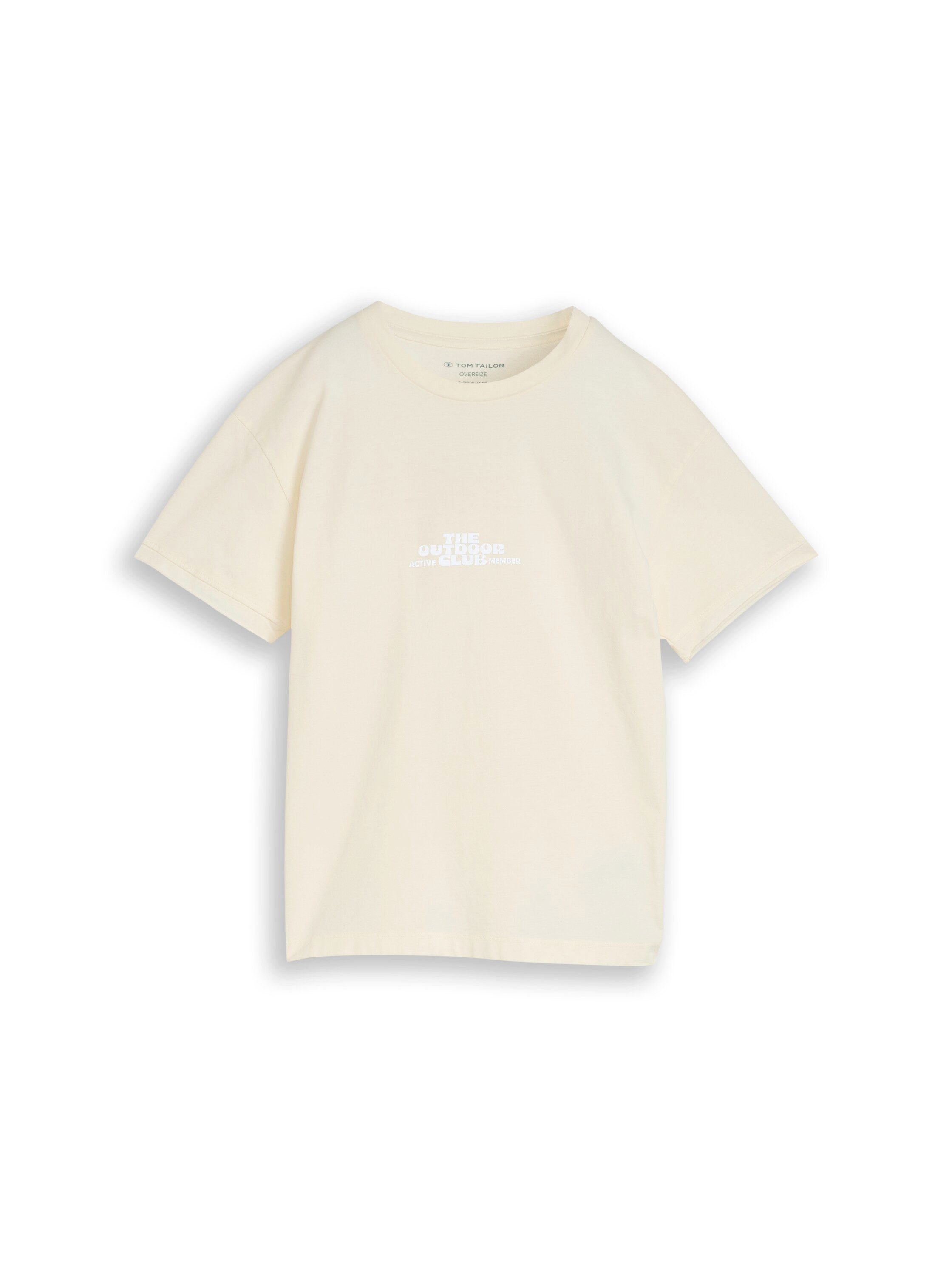 TOM TAILOR T-Shirt mit reflektivem Print