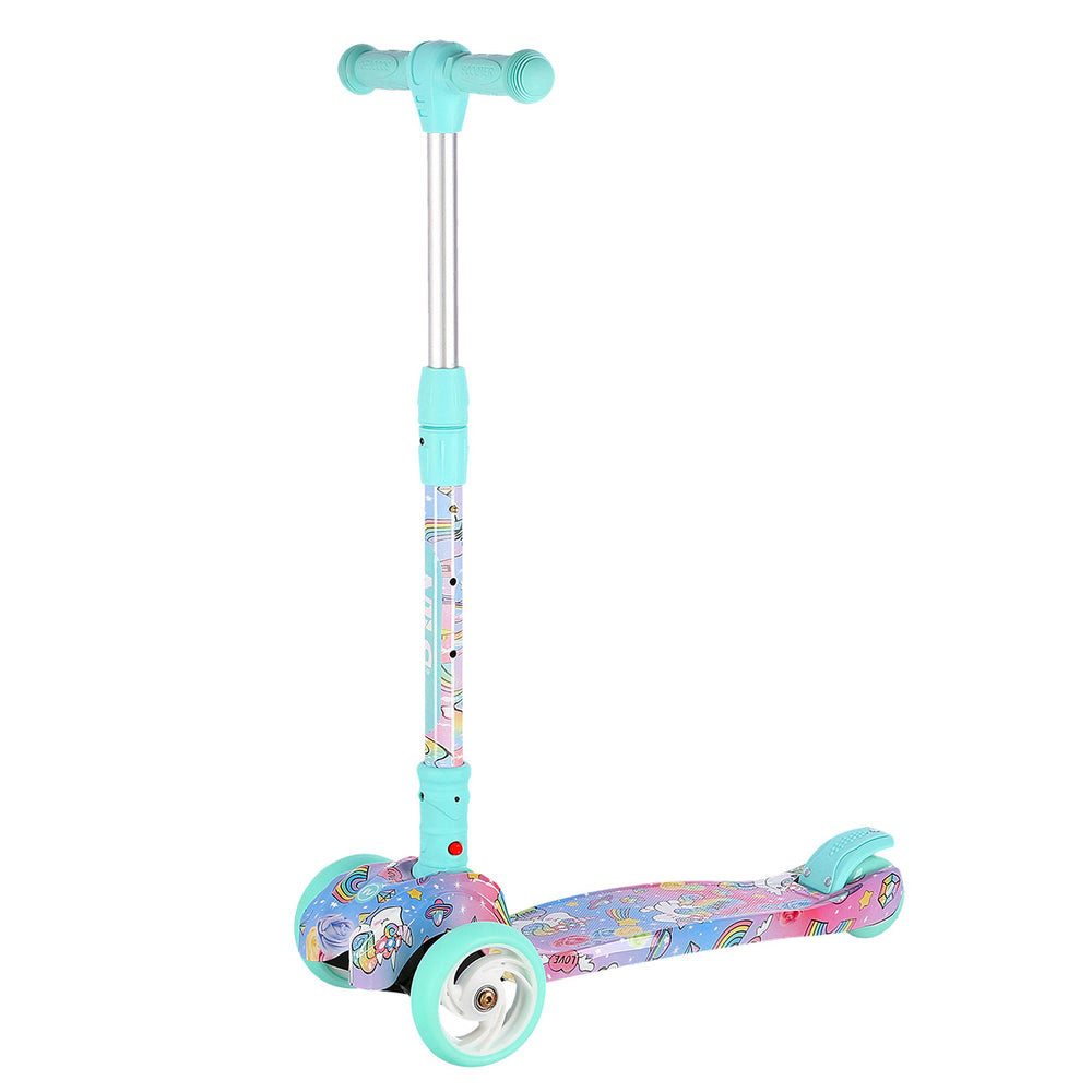 Tretroller Kinderroller LED