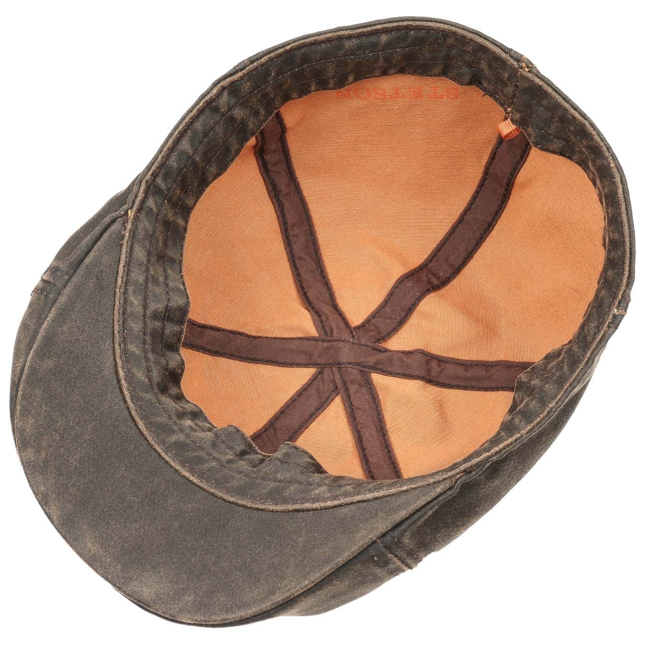 Stetson Flat Cap (1-St) Baumwollcap mit Schirm