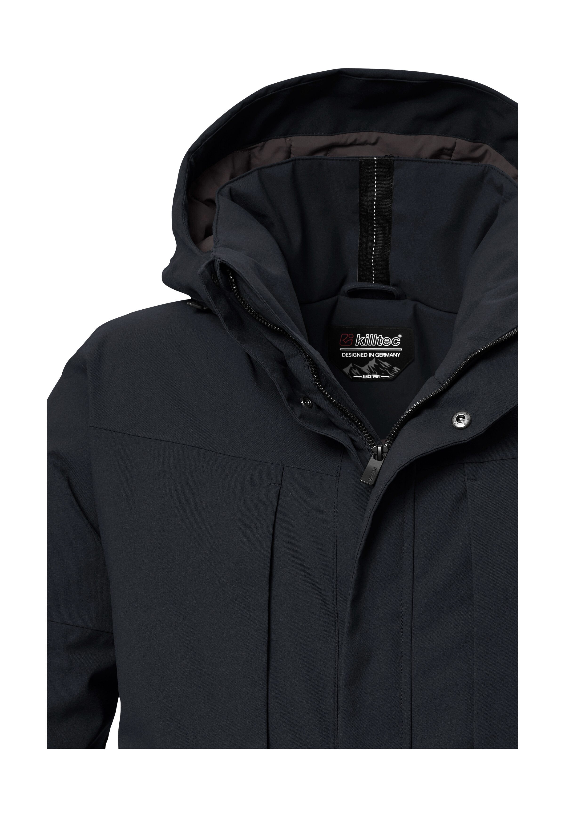 Killtec Parka KOW 80 MN PRK Wasser- und winddichter Funktionsparka, atmungsaktiv, recycelt