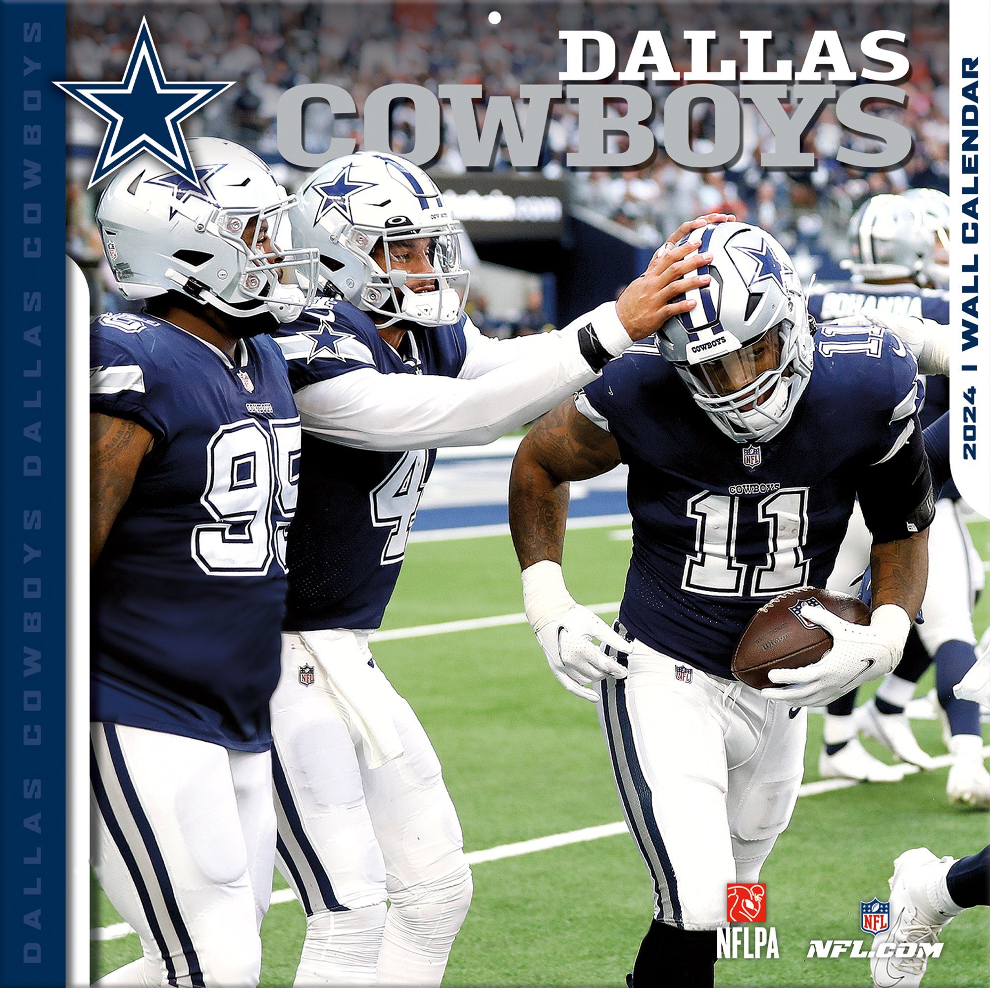 Turner Licensing Wandkalender Dallas Cowboys NFL Wandkalender 2024