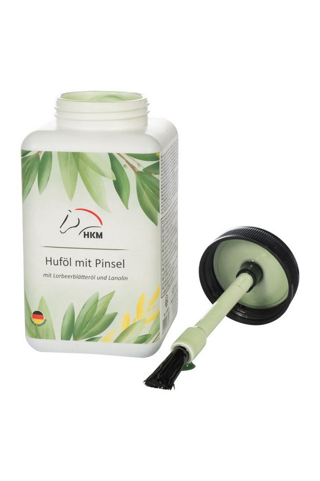 Thumbnail - HKM Striegel Huföl mit Pinsel, 500 ml