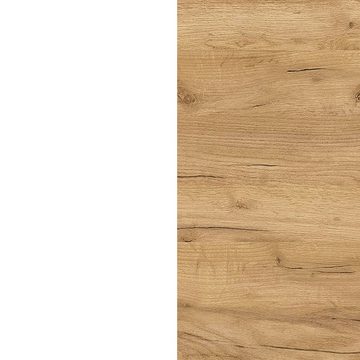 KADIMA DESIGN Schreibtisch GLAN Schreibtisch Bürotisch PC Tisch Weiß/Holz