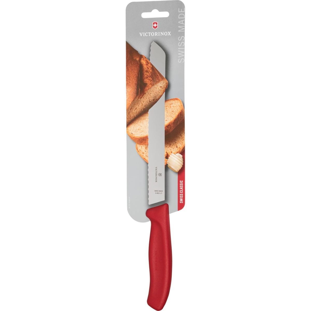 Victorinox Zubereitungsmesser Swiss Classic 21cm Brotmesser Wellenschliff