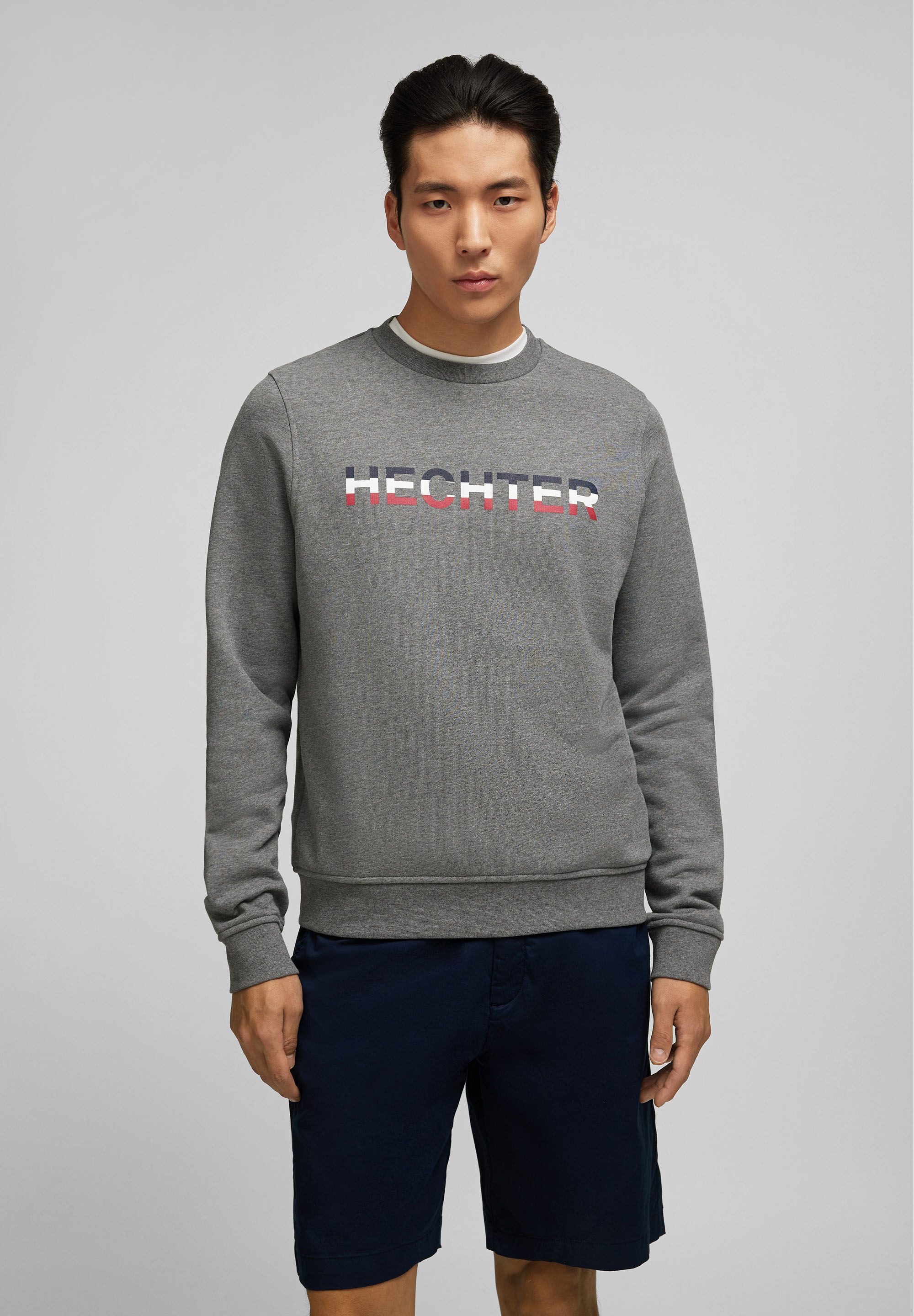 HECHTER PARIS Sweatshirt (1-tlg) mit Frontprint