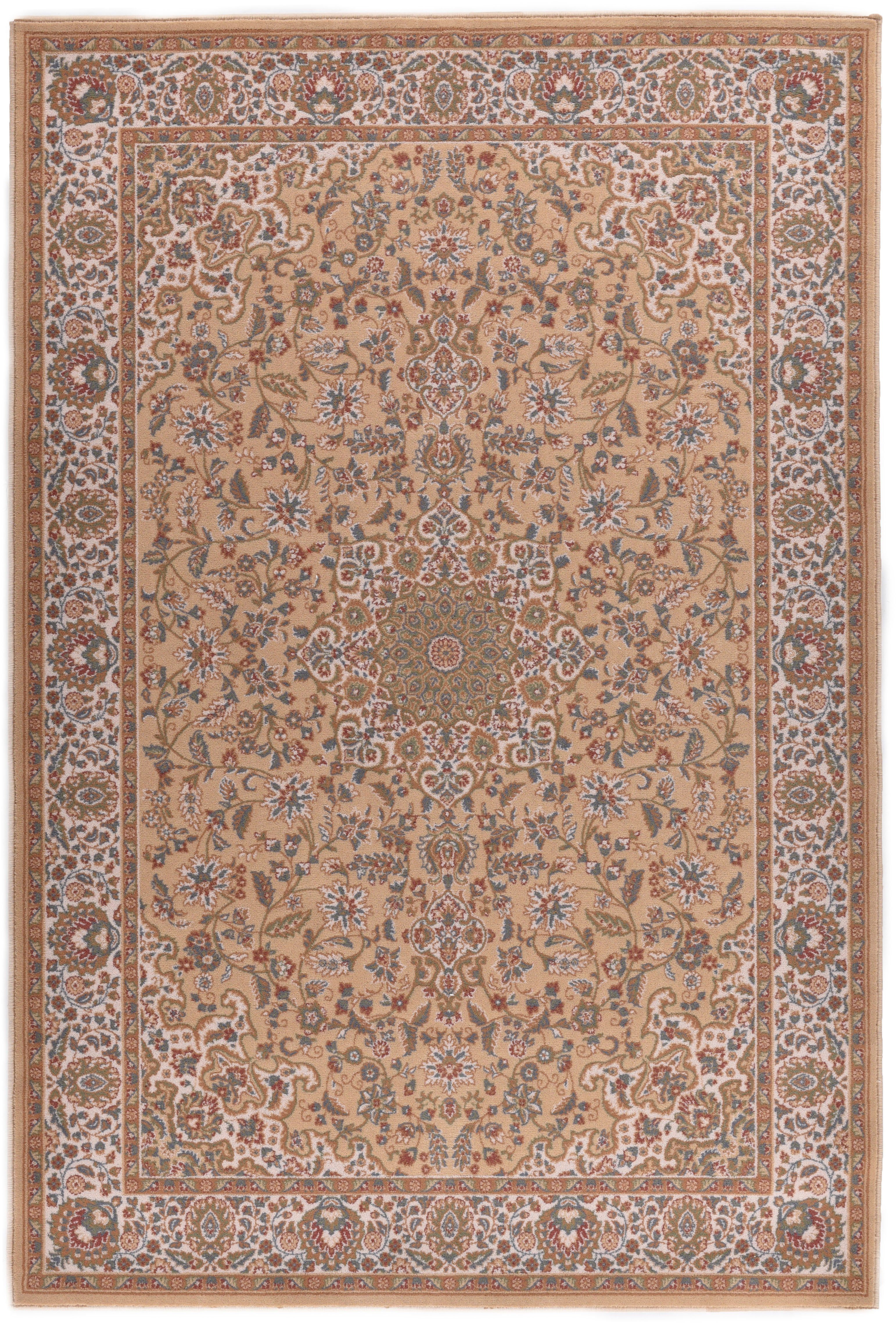 my home Wollteppich "Oriental D1" rechteckig 10 mm Höhe reine Wolle, Orient günstig online kaufen