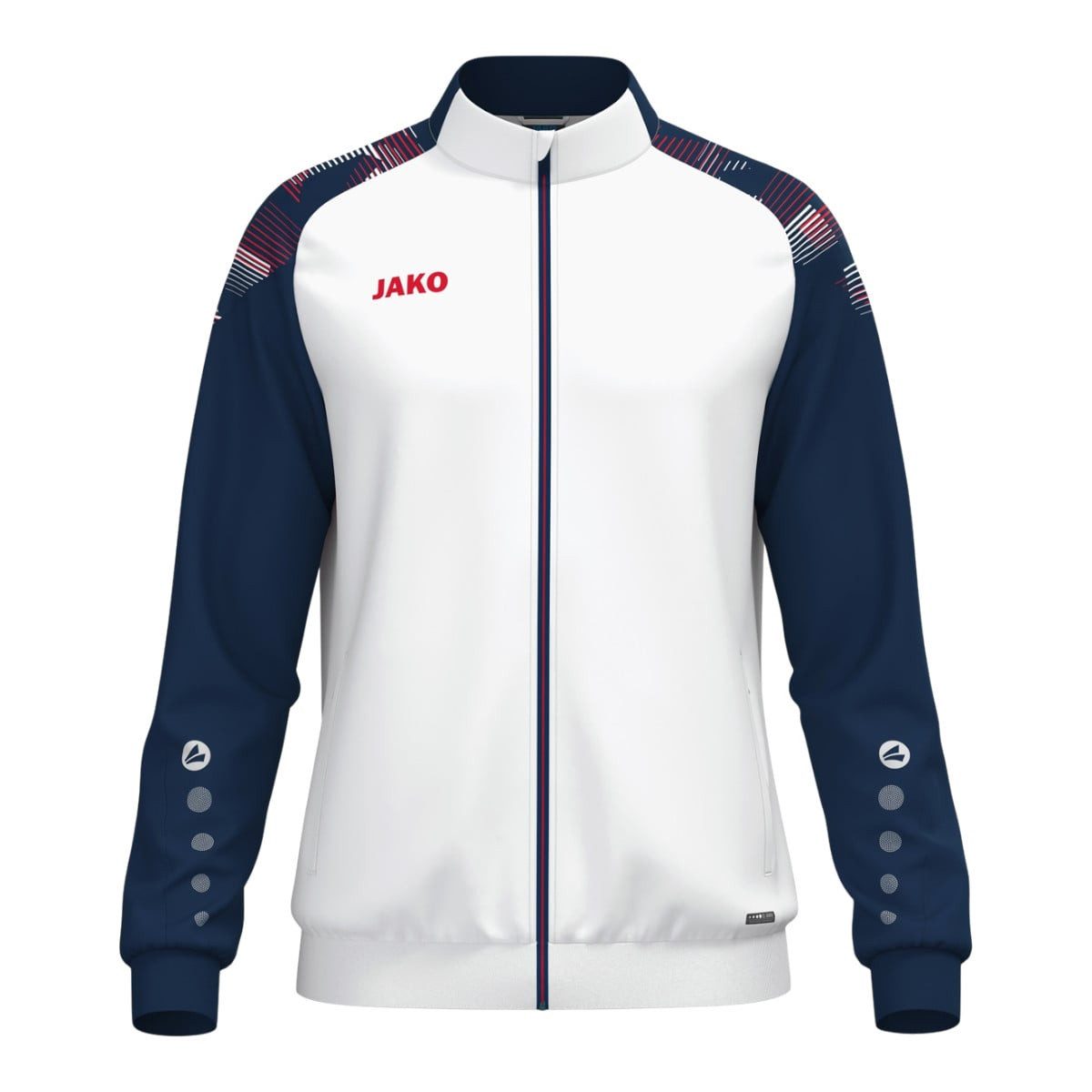 Jako Trainingsjacke (Polyester) Sonic (100% rec. Polyester, moderner Look)
