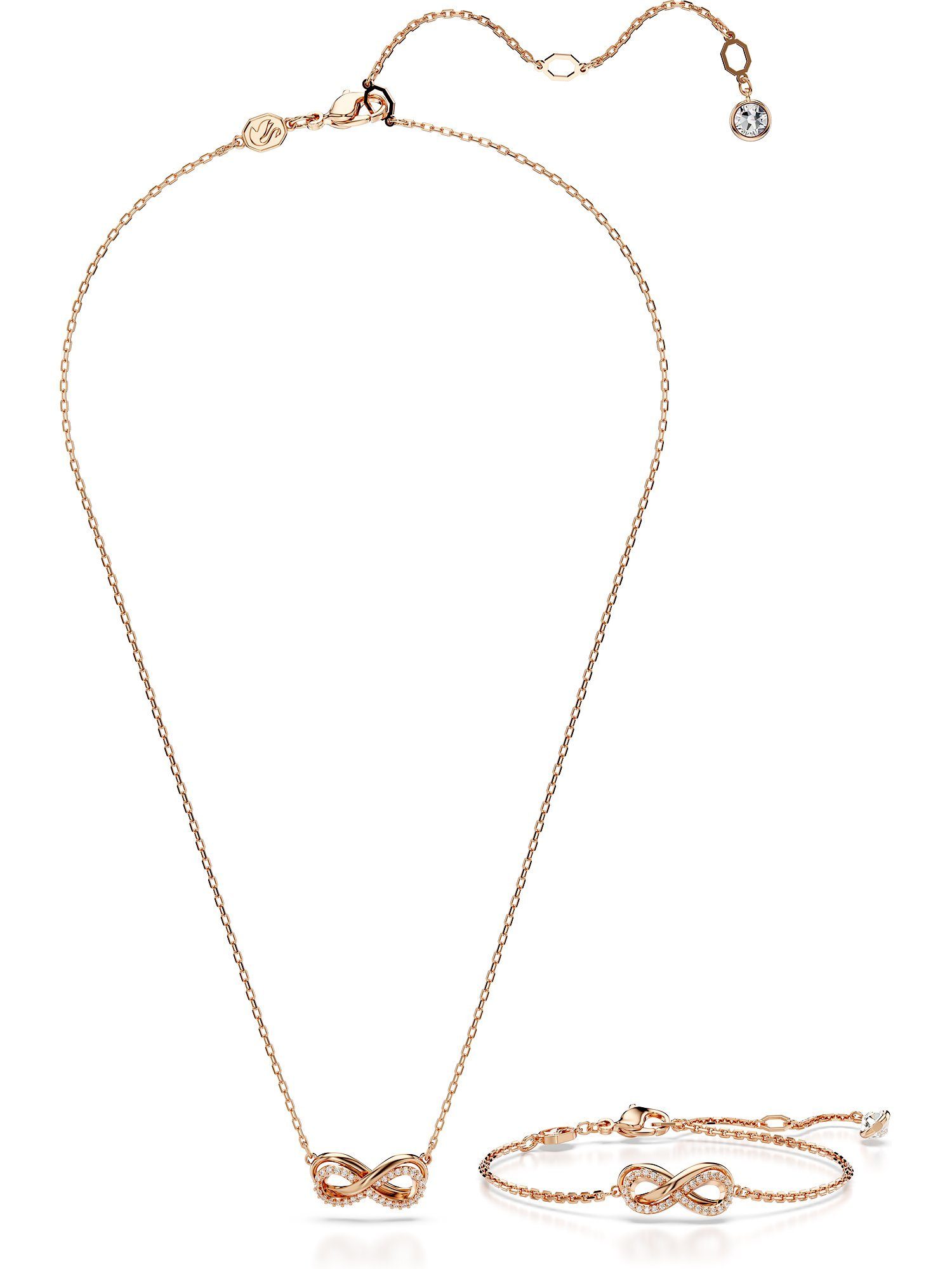 Swarovski Schmuckset rosa... Swarovski Schmuckset rosa...