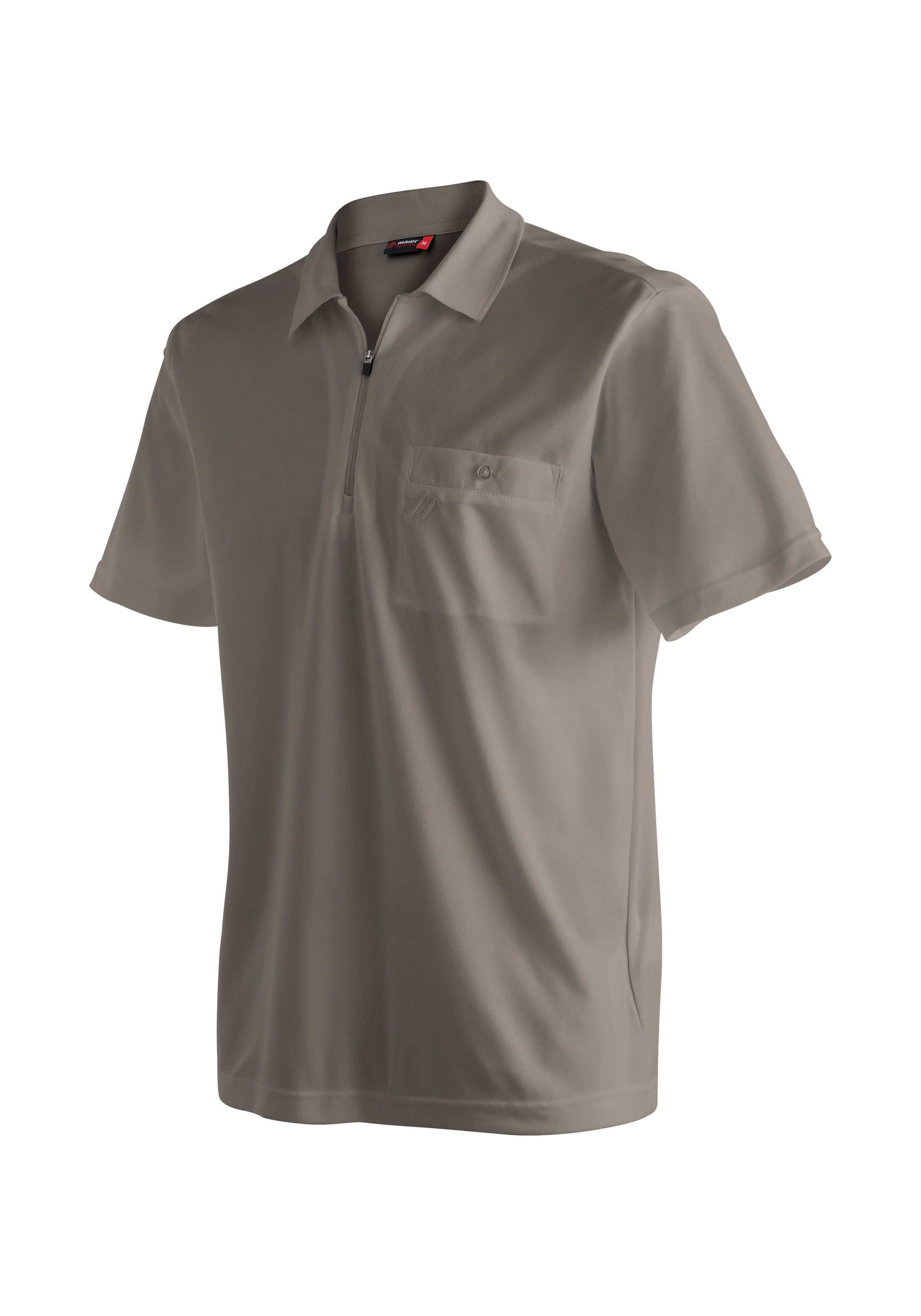 Maier Sports Poloshirt Arwin 2.0 Herren Polo kurzarm, leichtes Shirt, Funktionsshirt mit Kragen Reg Fit