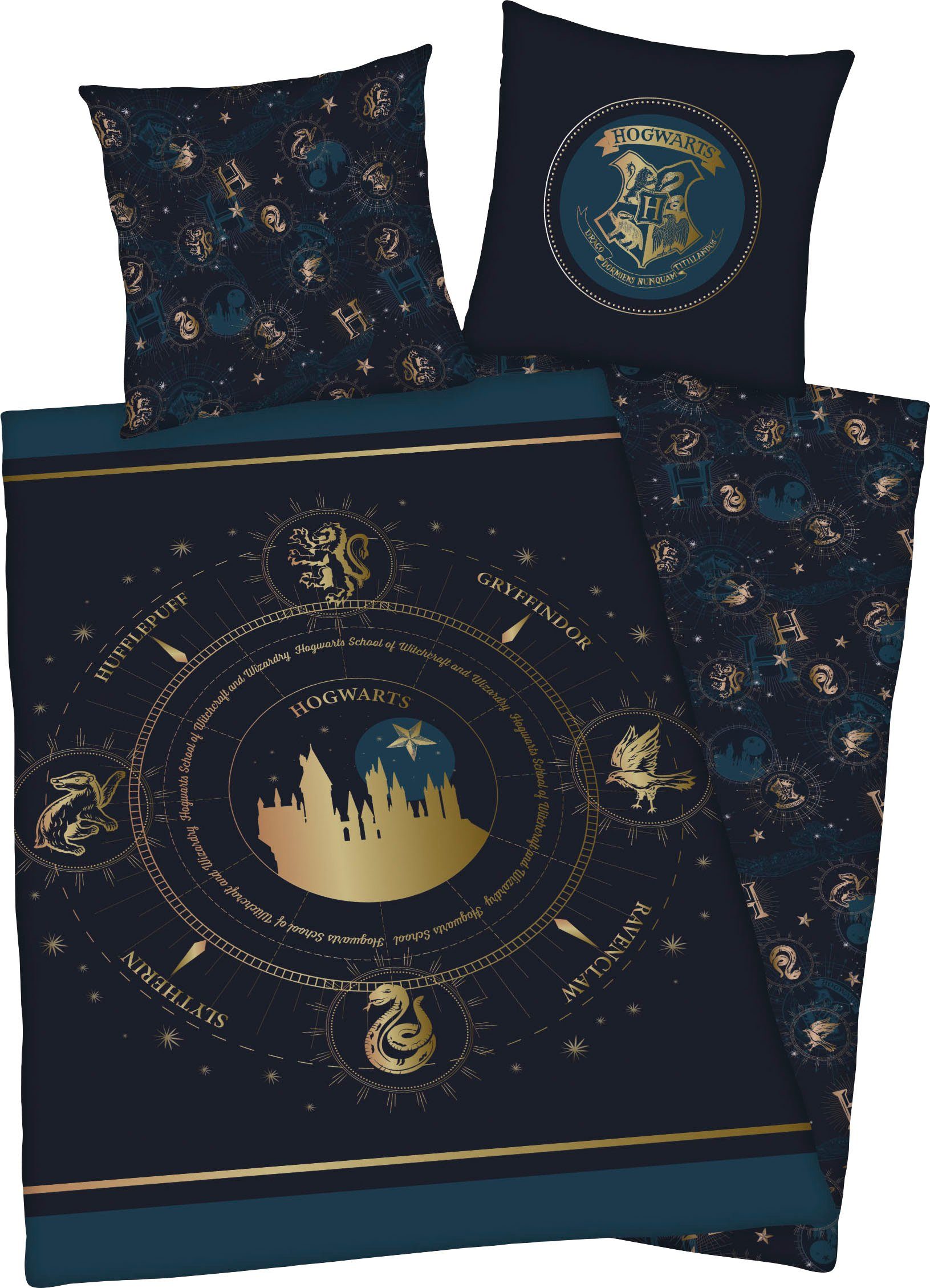 Harry Potter Wendebettwäsche Harry Potter, Renforcé, mit tollem "Harry Potter" Motiv