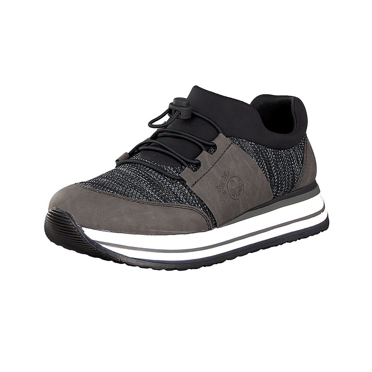 Rieker Damen Sneaker grau Sneaker