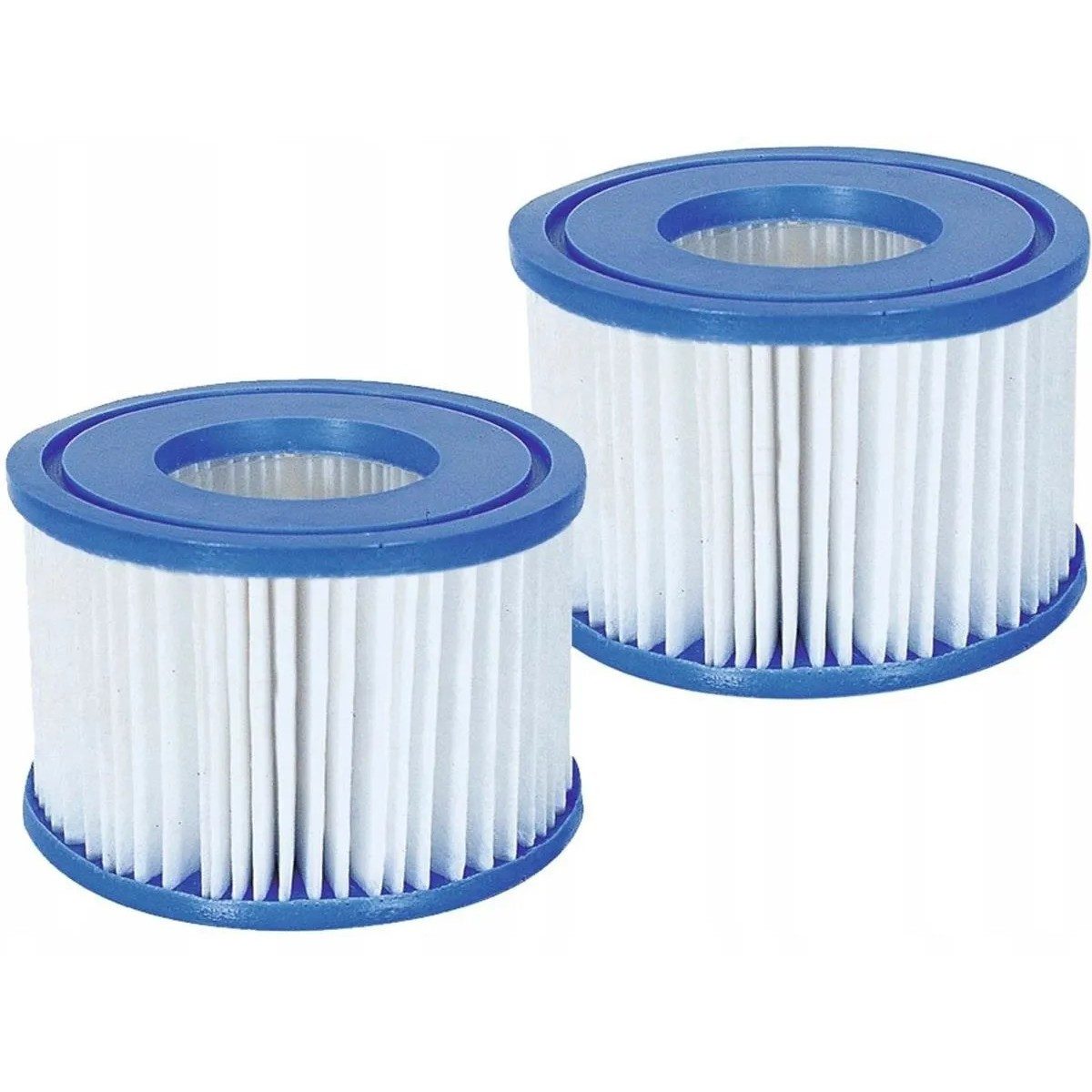 BESTWAY Pool-Filterkartusche Whirlpool-Filtereinsatz Pumpenfilter, Zubehör für Lay-Z-Spa Poolpumpen, waschbar, wiederverwendbar, robustes Vliesmaterial