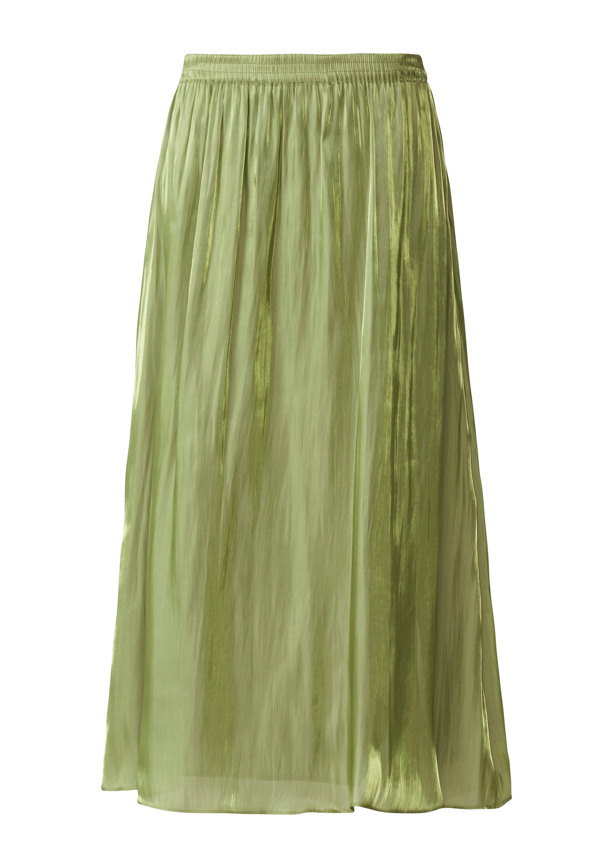 s.Oliver Midirock Rock Glänzender Midirock mit Elastikbund günstig online kaufen