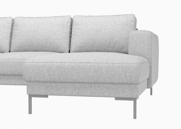 99rooms Wohnlandschaft Santini, Sofa, U-Form, Metall