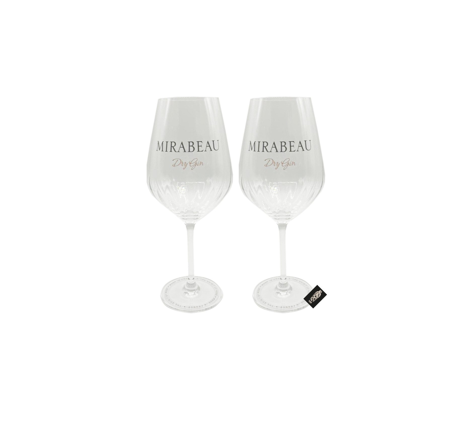Gläser-Set Mirabeu Dry Gin Glas 2er-Set Gläser nicht geeicht