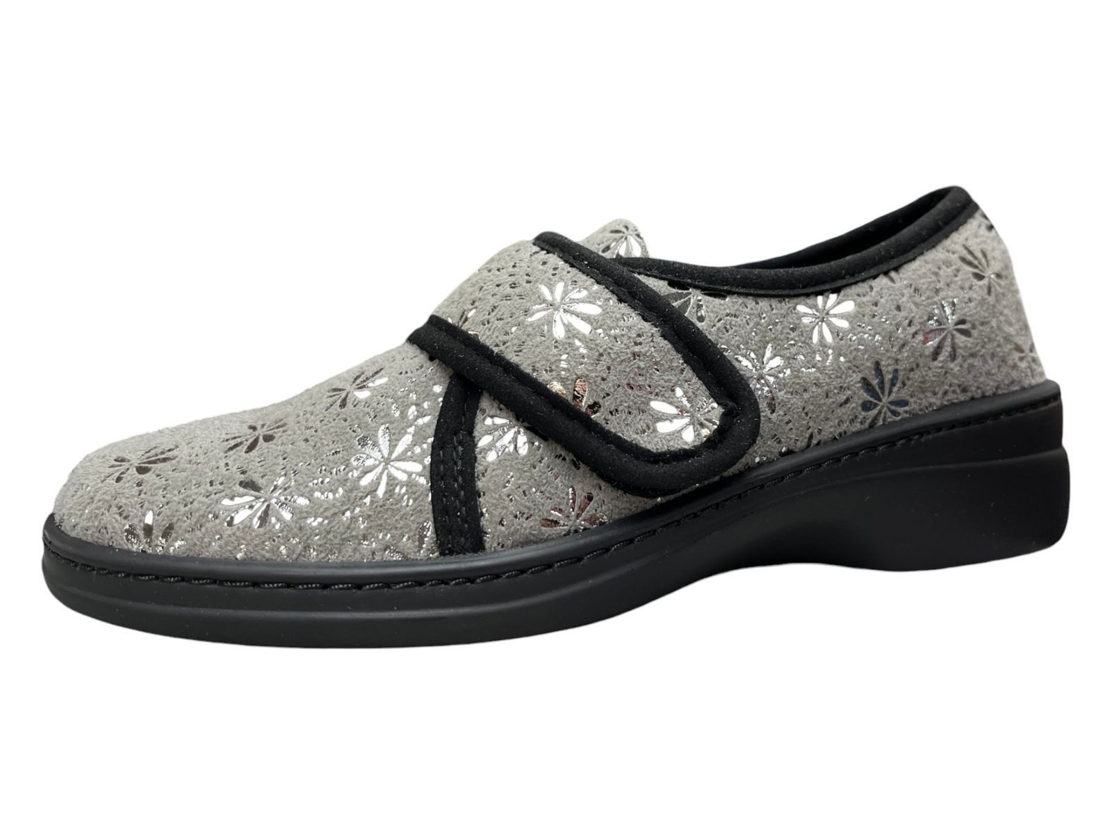 algemare Algemare Damen Hausschuh 8325-2929 achat grau/kombi Hausschuh – Bild 2 von 5
