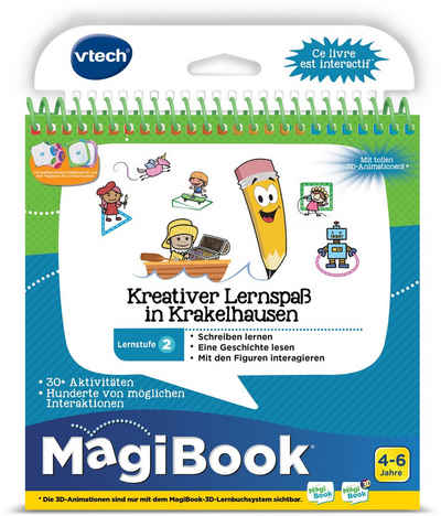 Vtech® Buch MagiBook Lernstufe 2 - Kreativer Lernspaß in Krakelhausen