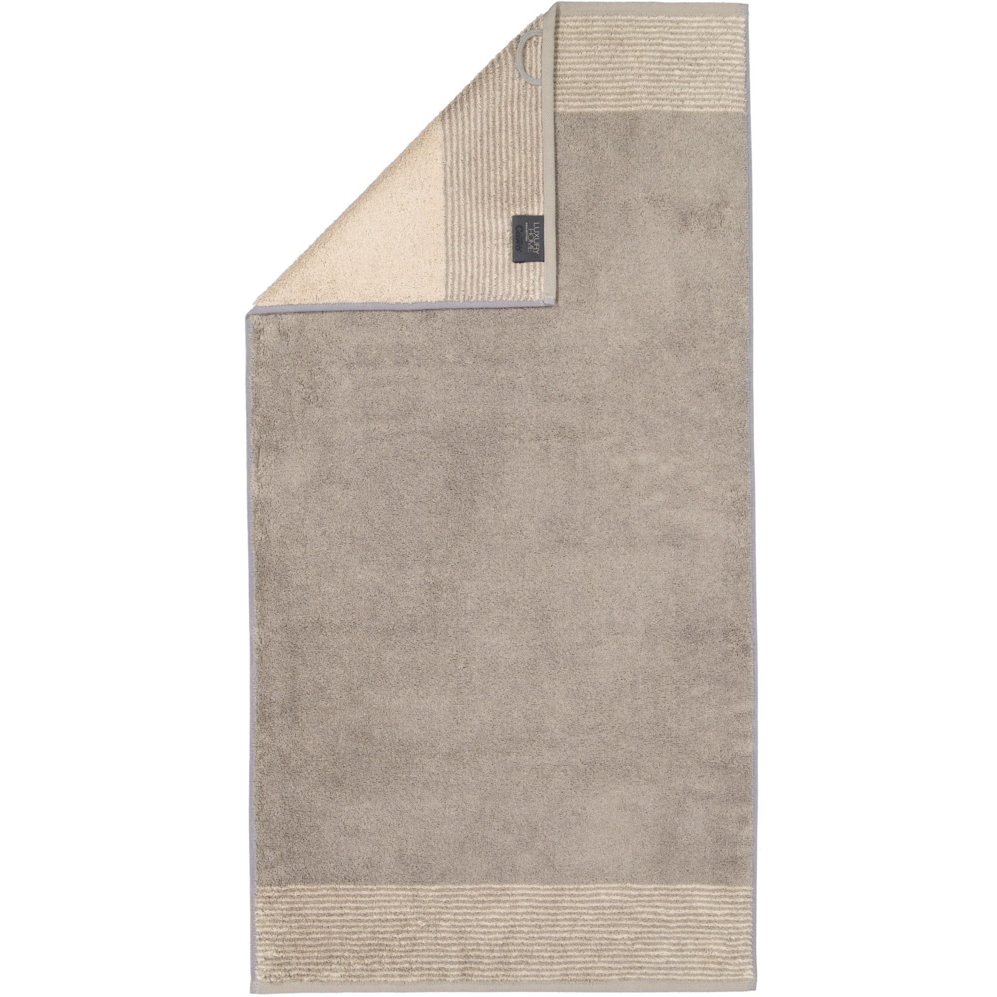 Cawö Handtücher Luxury Home Two-Tone 590, 100% Baumwolle (1-St) – Bild 5 von 5