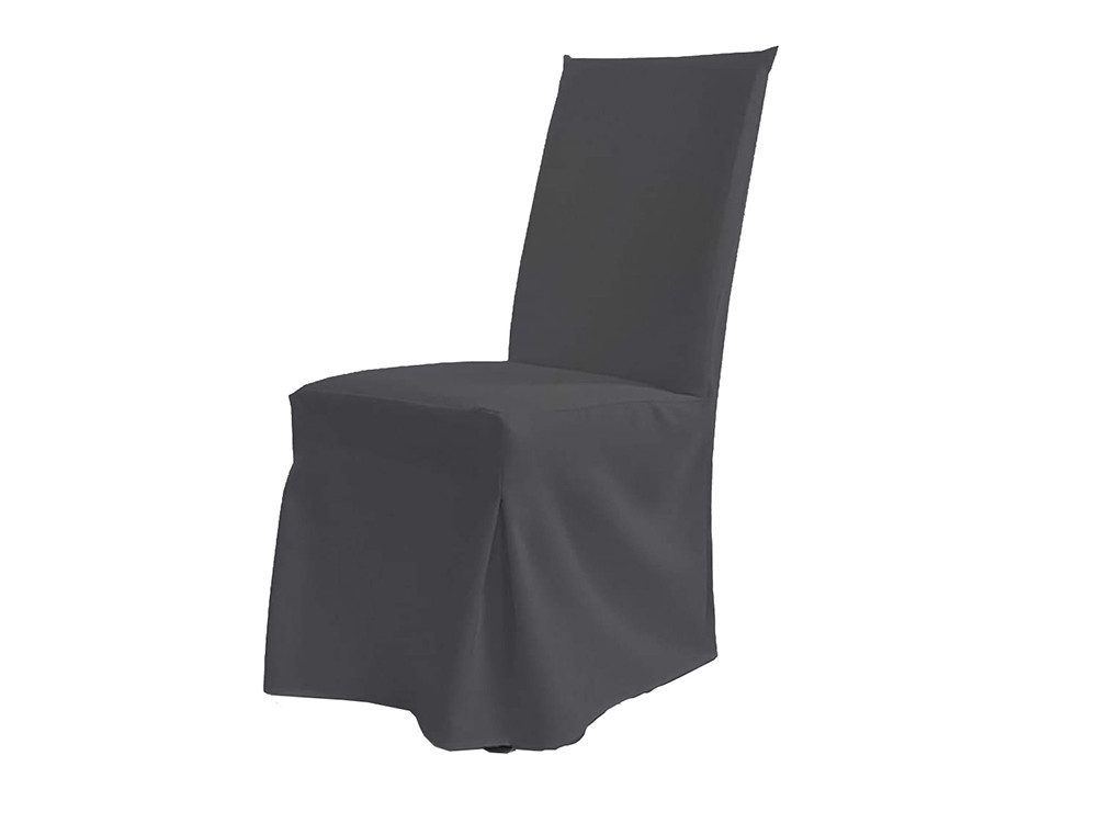 TexDeko Stuhlhusse Universal Stuhlhussen - Modell Paris, Stuhlbezug Premium waschbar, universell, blickdicht, pflegeleicht und wiederverwendbar