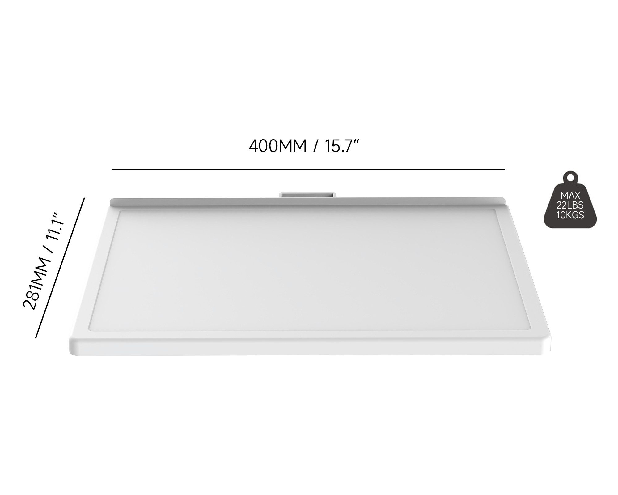 FITUEYES TV-Ständer aus Holz, mit höhenverstellbarer Ablage, ±15° schwenkbar, 32-65 Zoll, (bis 65,00 Zoll, höhenverstellbar, mit Kabelmanagement) – Bild 5 von 5