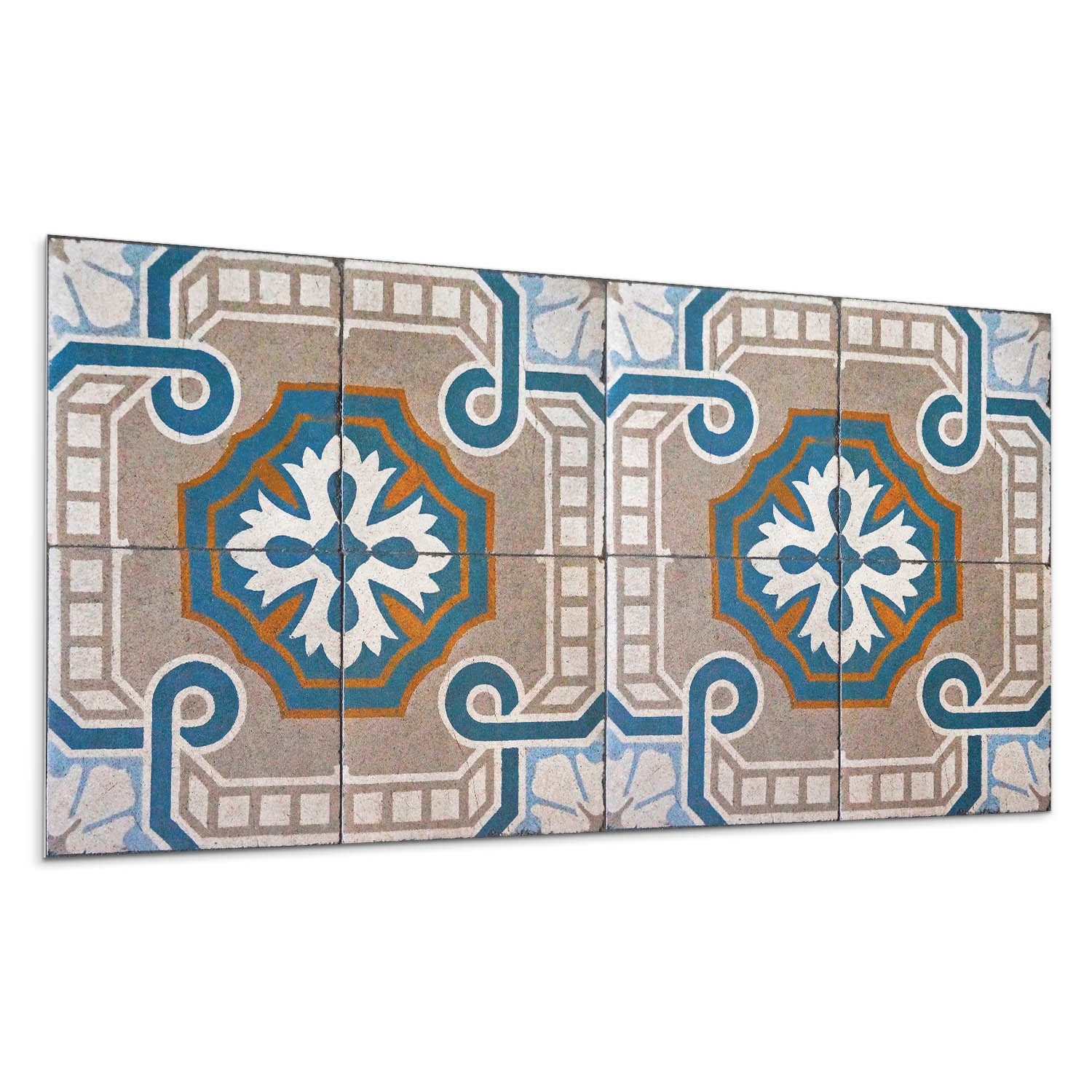 Tulup Spritzschutz Küchenrückwand Mosaikmuster mit Ornamenten Selbstklebend günstig online kaufen