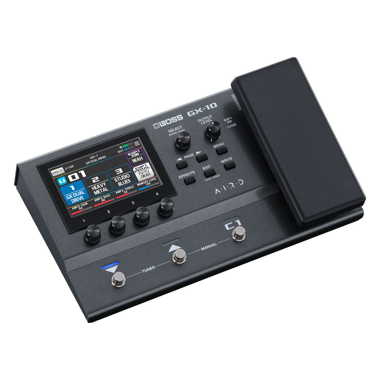 E-Gitarre Boss Effektgerät GX-10 Effektprozessor für Gitarre