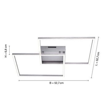 Paul Neuhaus Smarte LED-Leuchte LED Deckenlampe Q - INIGO Smart Home, Smart Home, CCT-Farbtemperaturregelung, Dimmfunktion, Memoryfunktion, mit Leuchtmittel, CCT Lichtfarbwechsel dimmbar per Fernbedienung APP