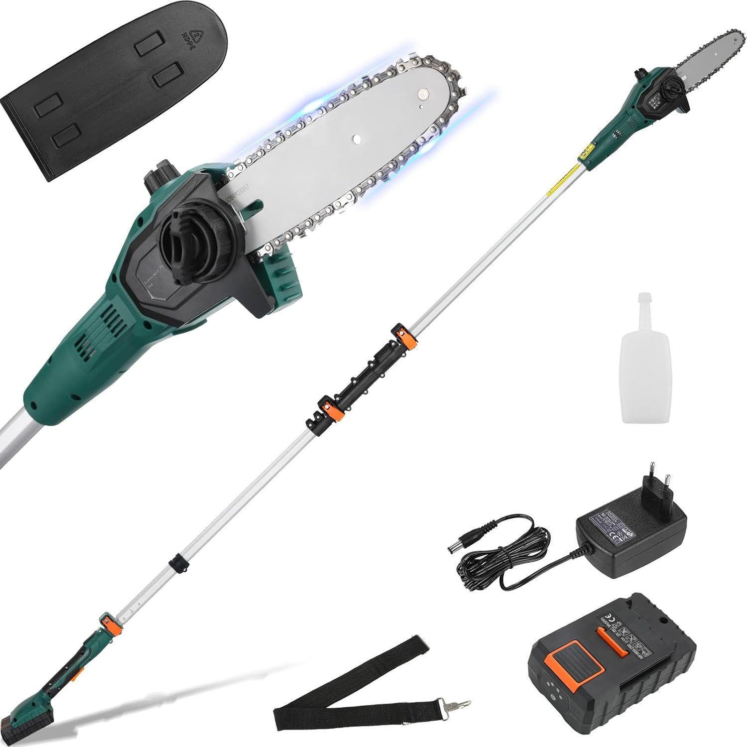 TLGREEN Akku-Hochentaster Elektro Hochentaster,6 m/s Kettengeschwindigkeit, günstig online kaufen