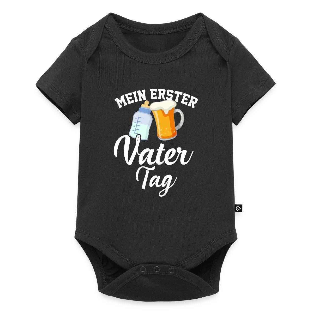 Kurzarmbody Mein Erster Vatertag / Bester Papa Kurzarm Tages Baby Body